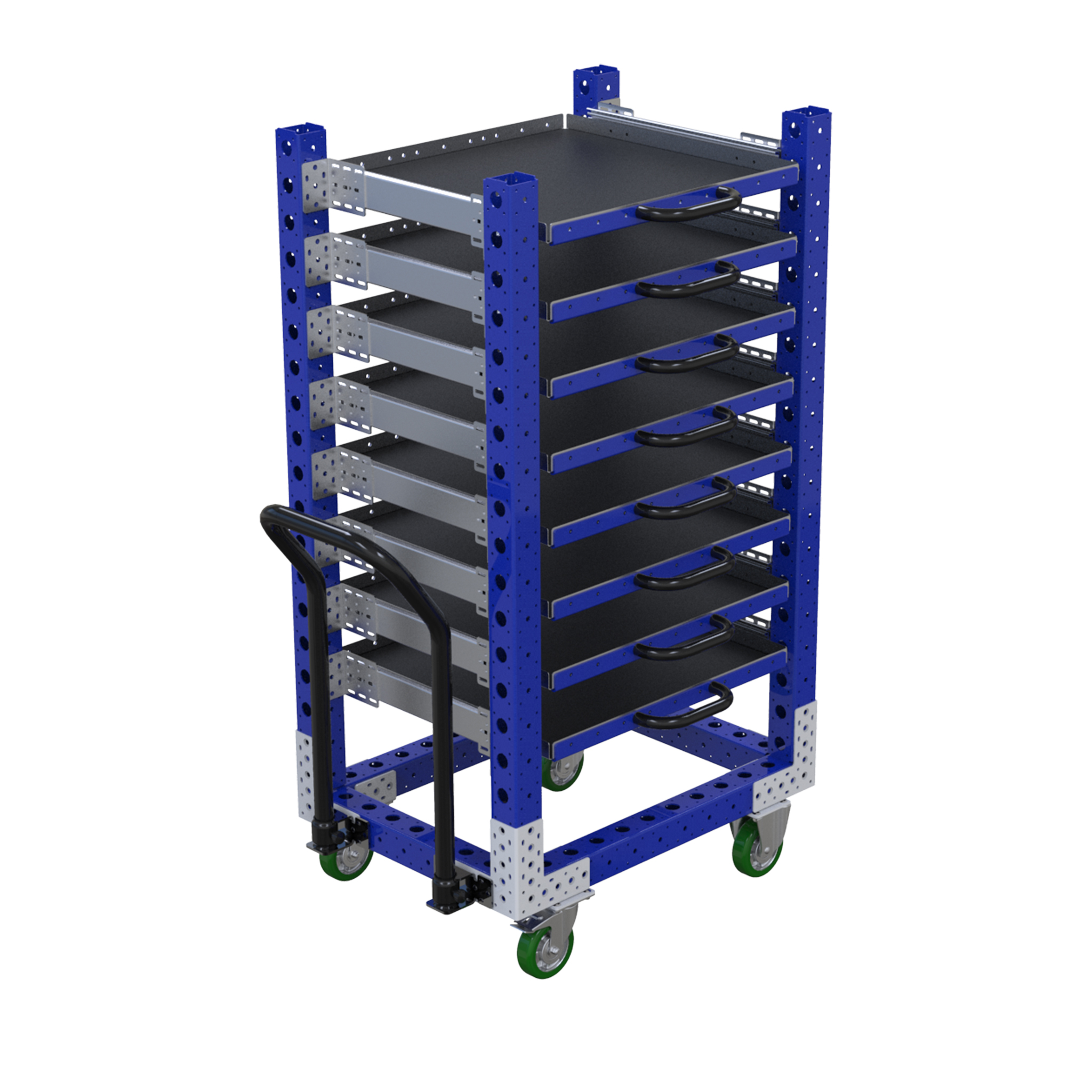 Carro de estante extensible - 630 x 840 mm