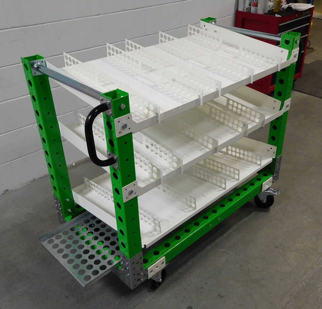 Line Side Flow Shelf Rack