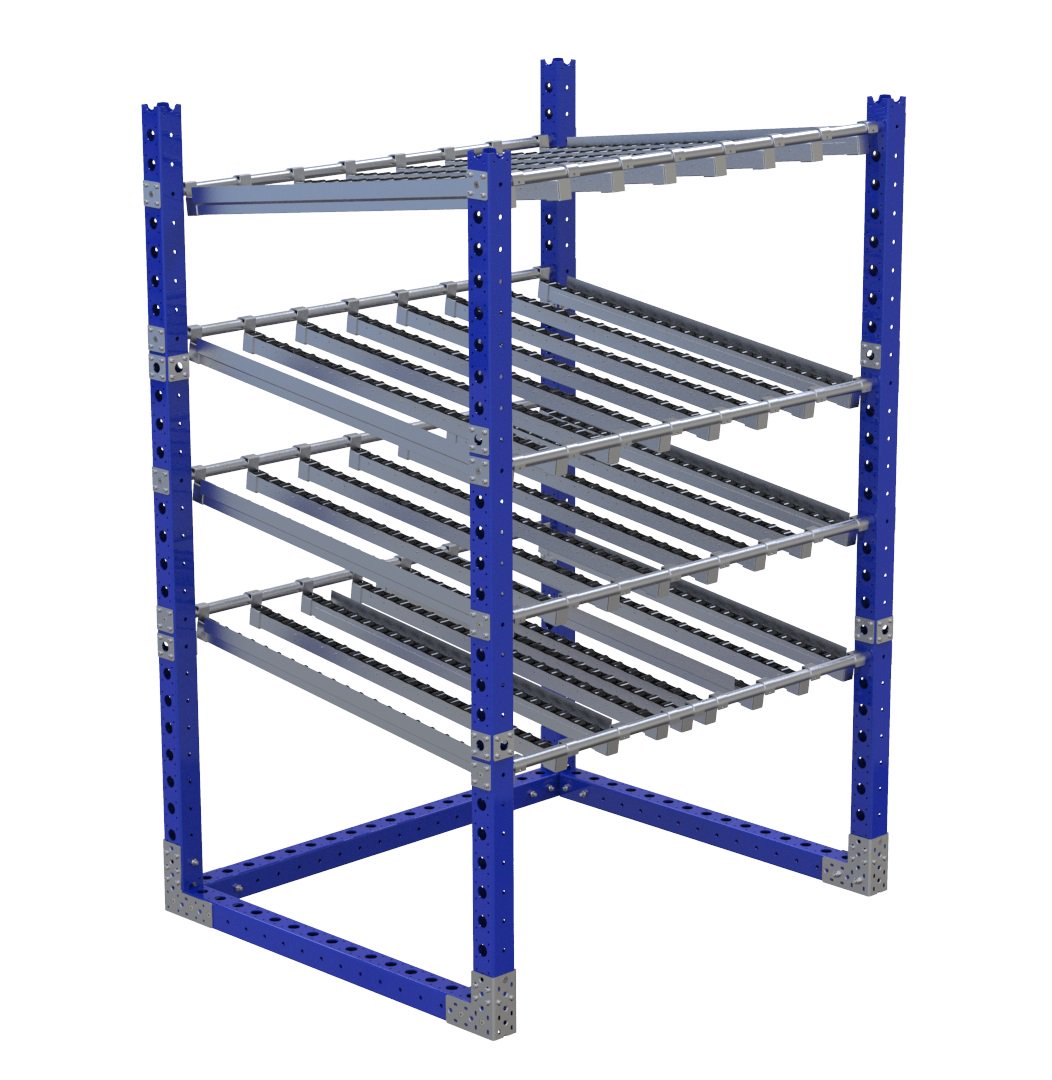 Durchlauf-Rack – 1400 × 1190 mm