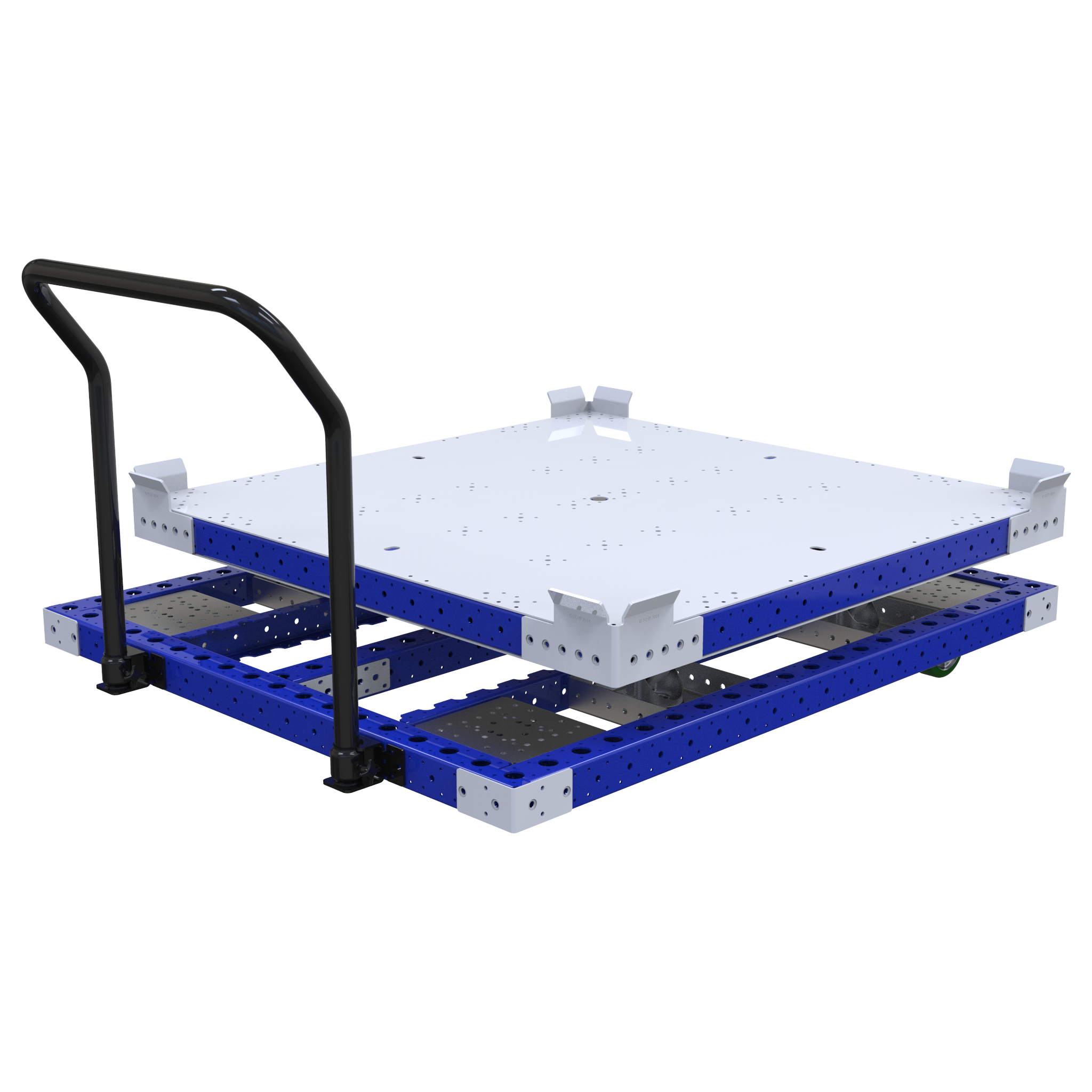 Rotating Pallet Push Cart - 1260 x 1260 mm