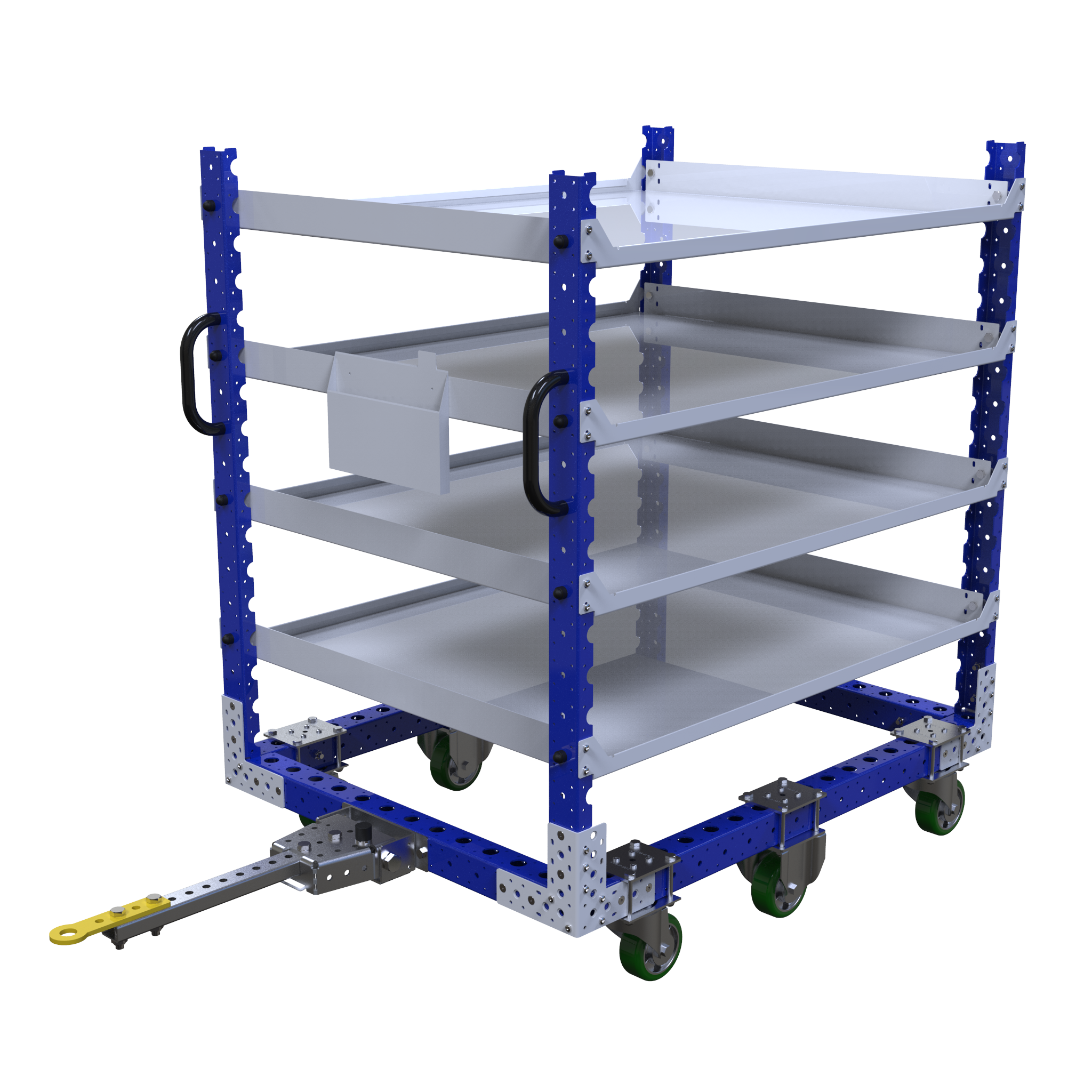 Carro remolcador con repisas - 1260 x 980 mm