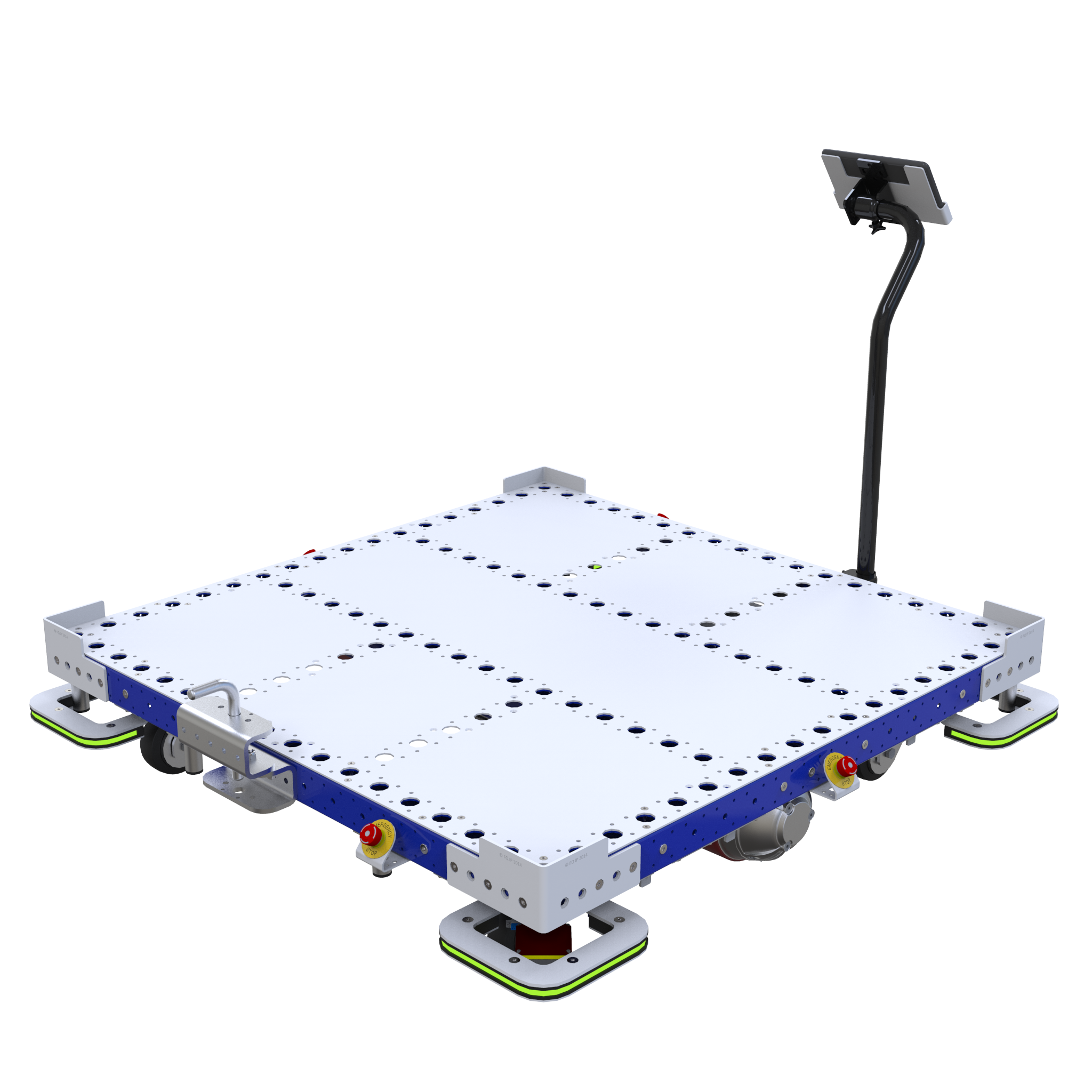 Abschlepppalette eQart - 1260 x 1260 mm