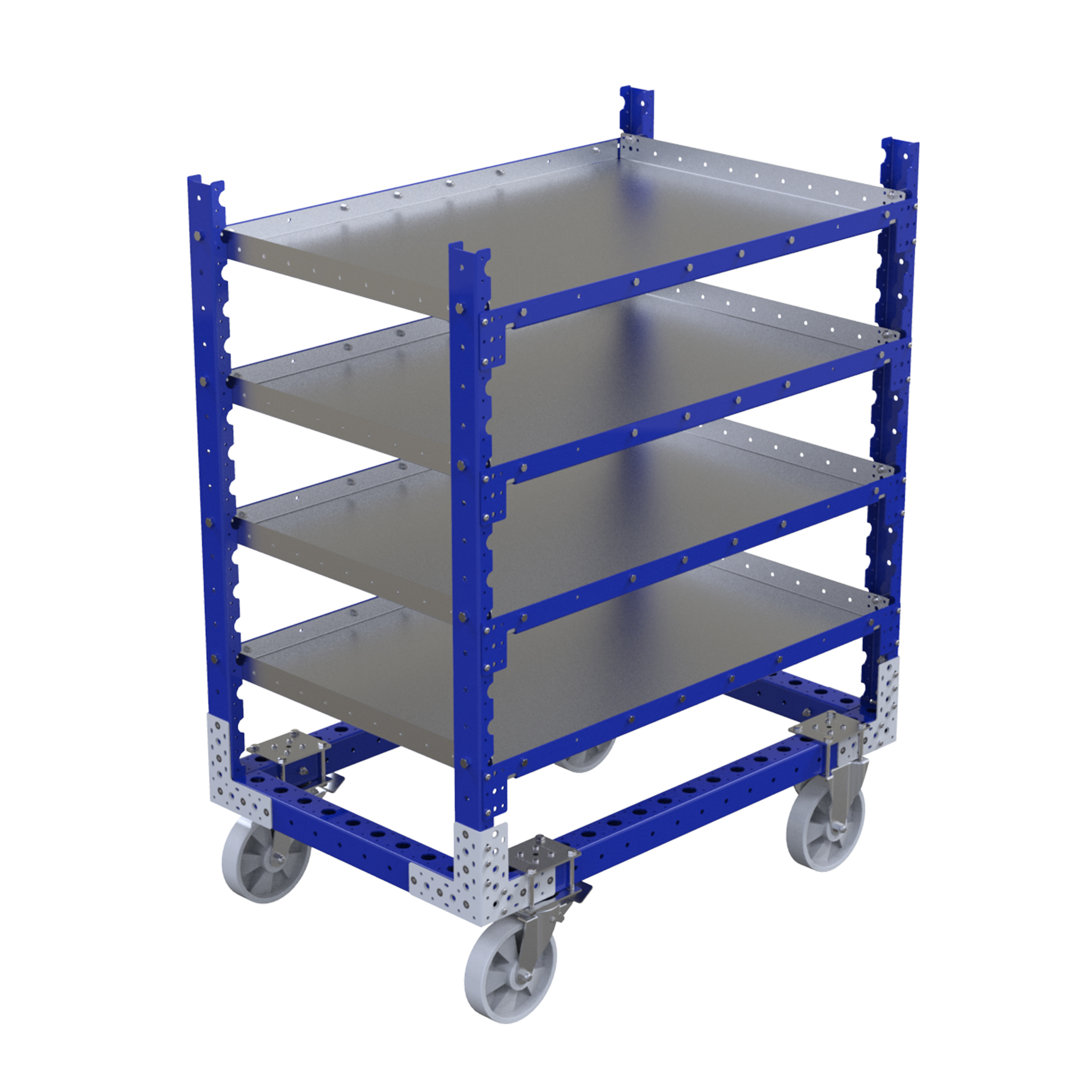 Carro con repisas planas - 1190 x 770 mm