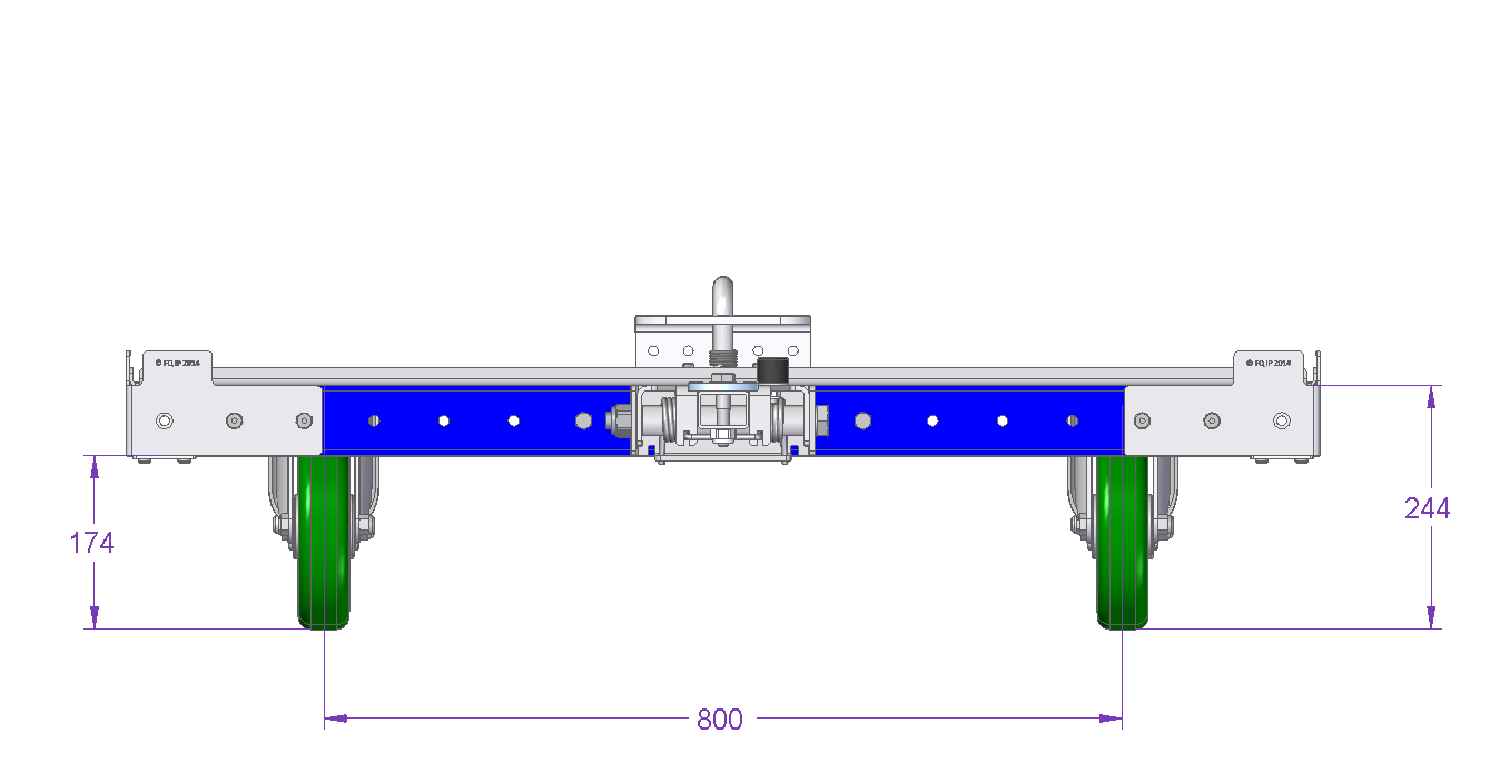 Tugger Cart 1260 x 1190 mm