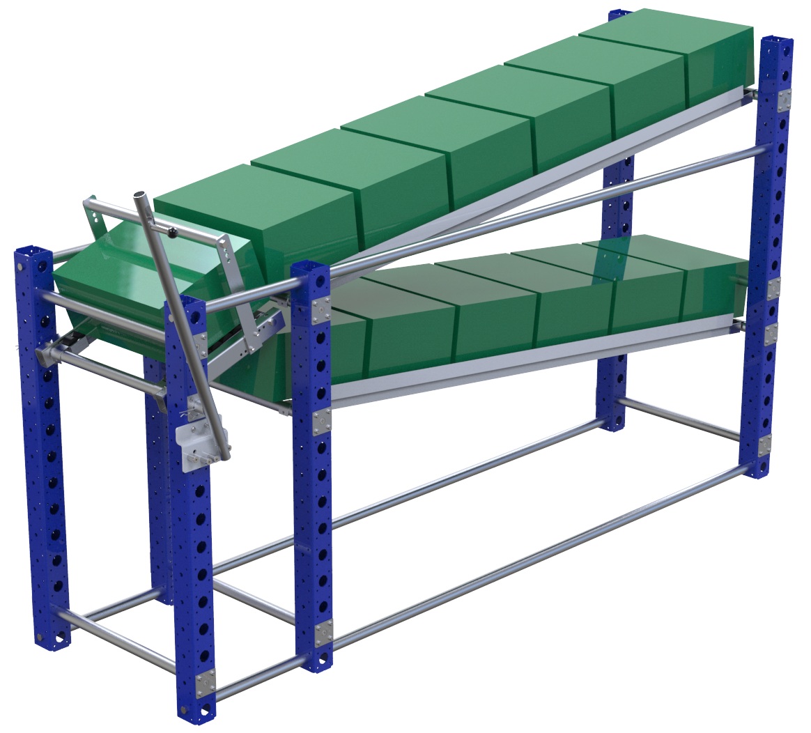 Estante de Flujo - 420 x 2520 mm