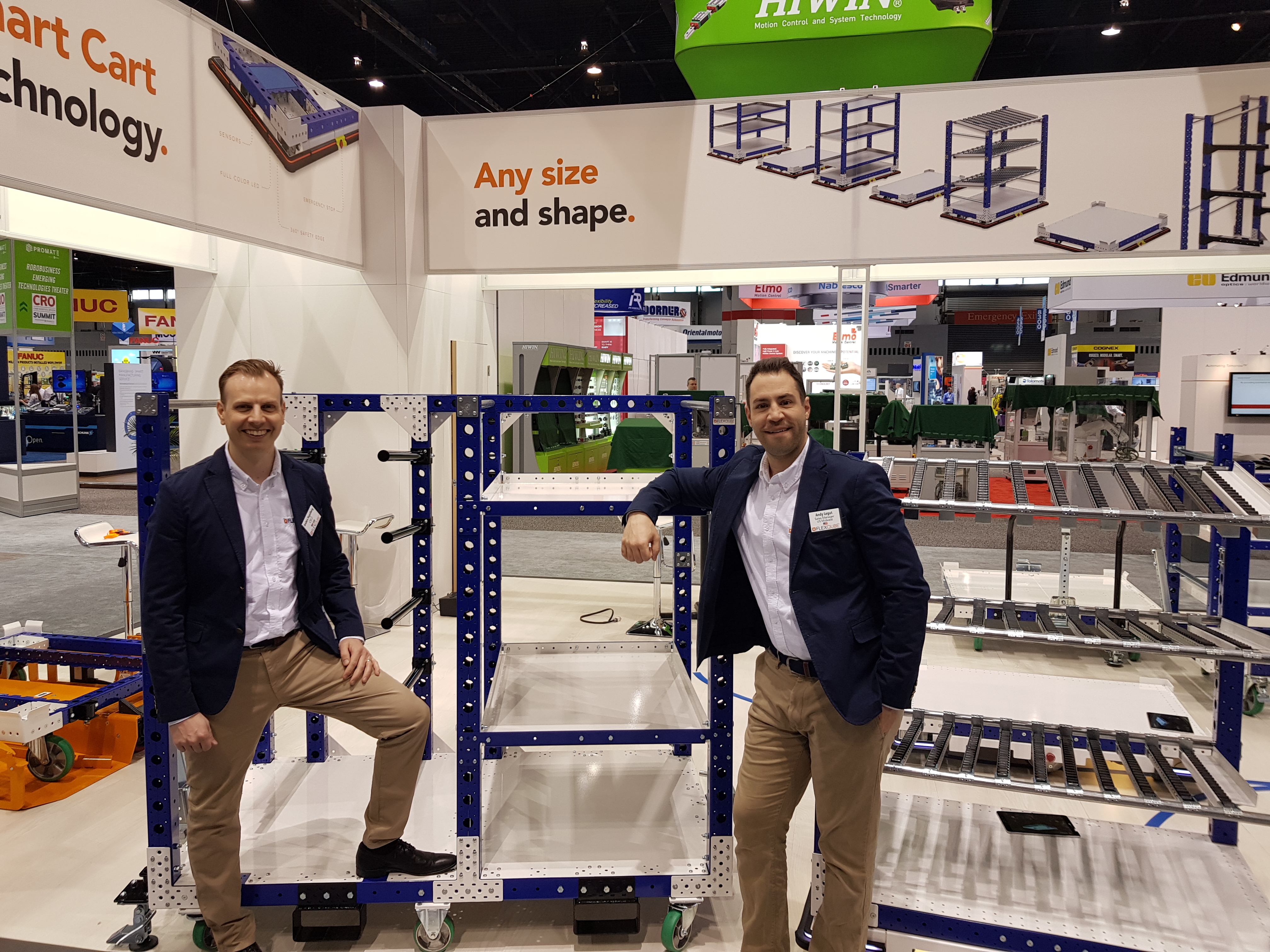 CEO Anders Fogelberg & Sales Manager Andy Legut