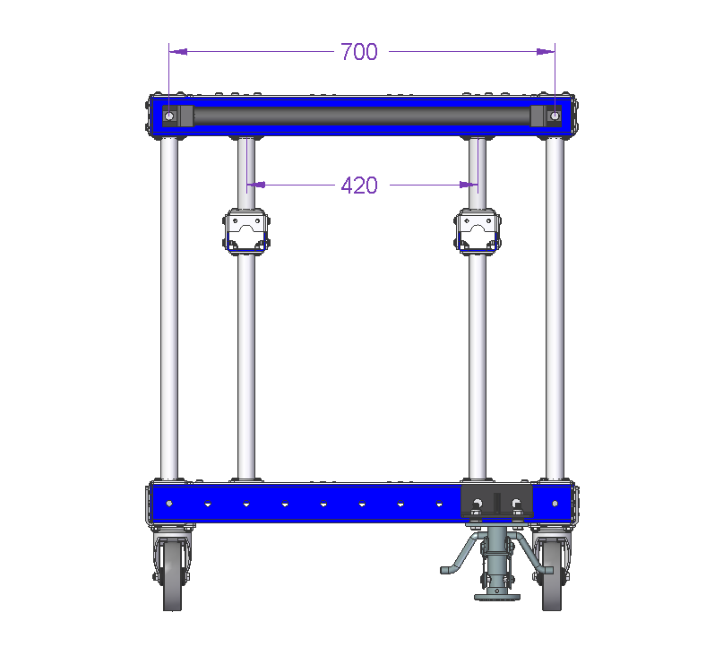 Assembly Cart – 2170 x 770 mm