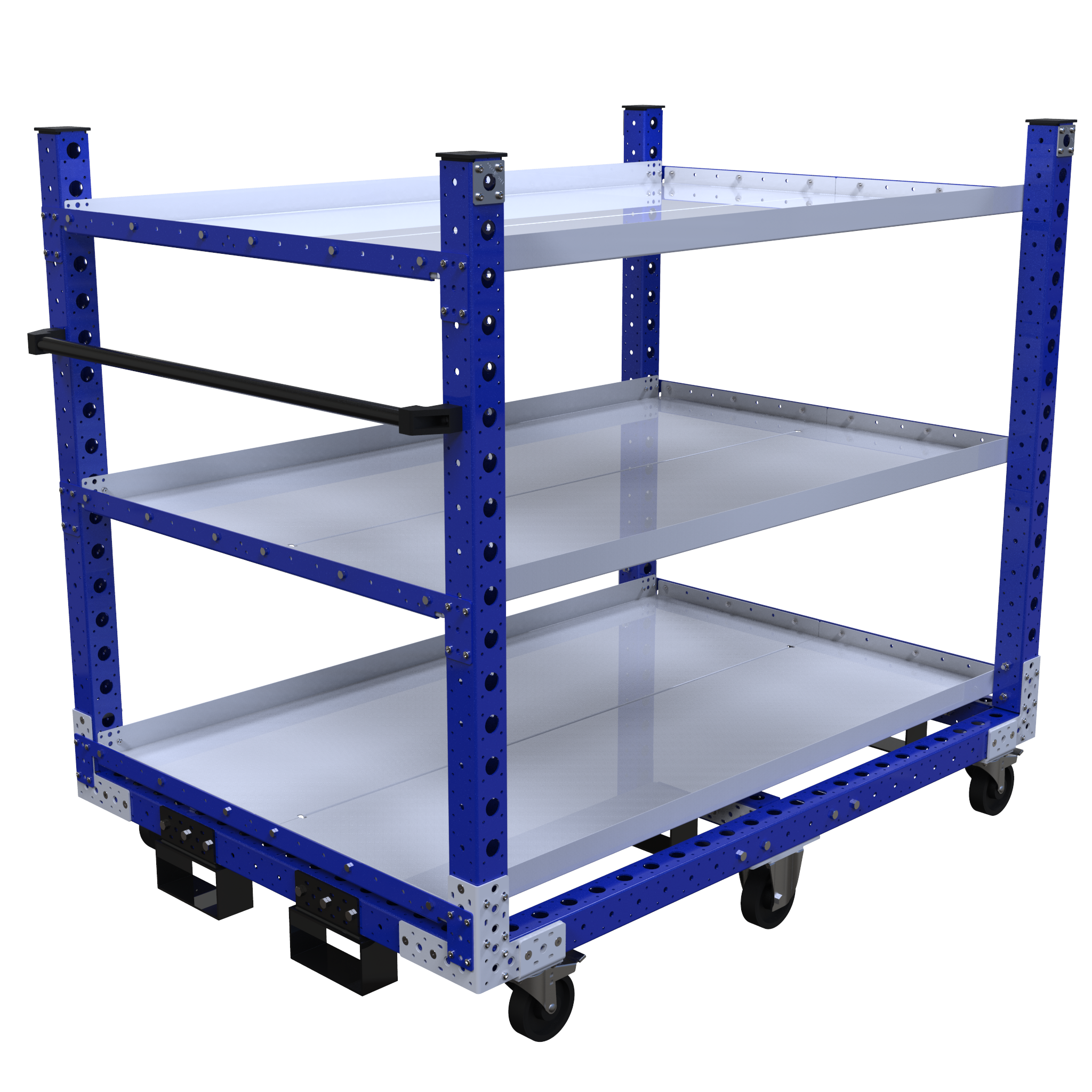 Carro con repisas planas - 1680 x 1190 mm