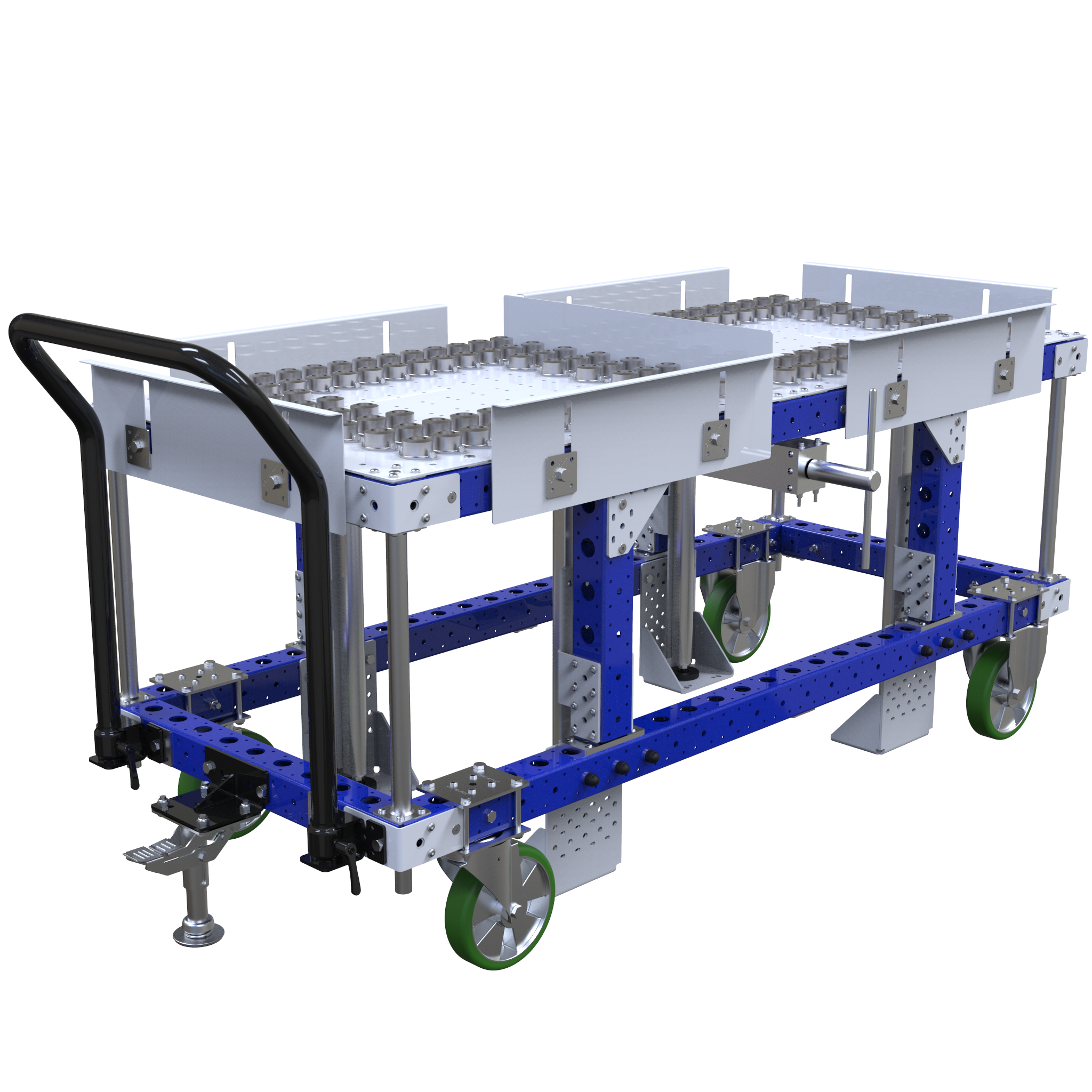 Flacher Regalwagen - 1820 x 770 mm