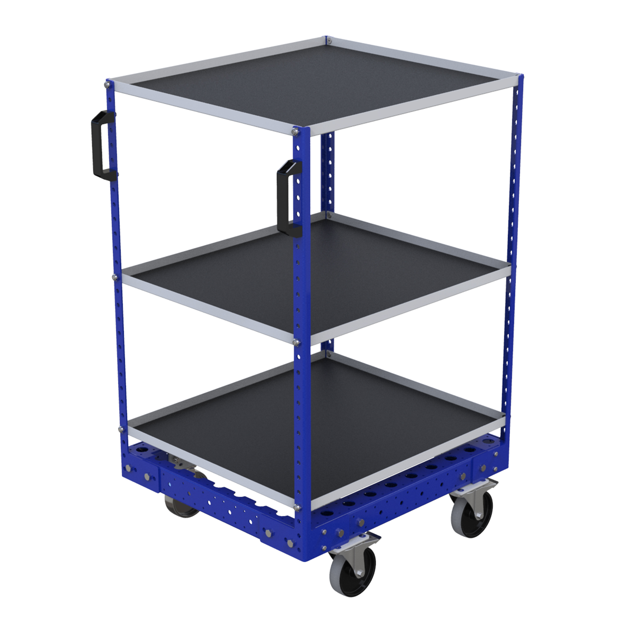 Carro con repisas - 630 x 700 mm