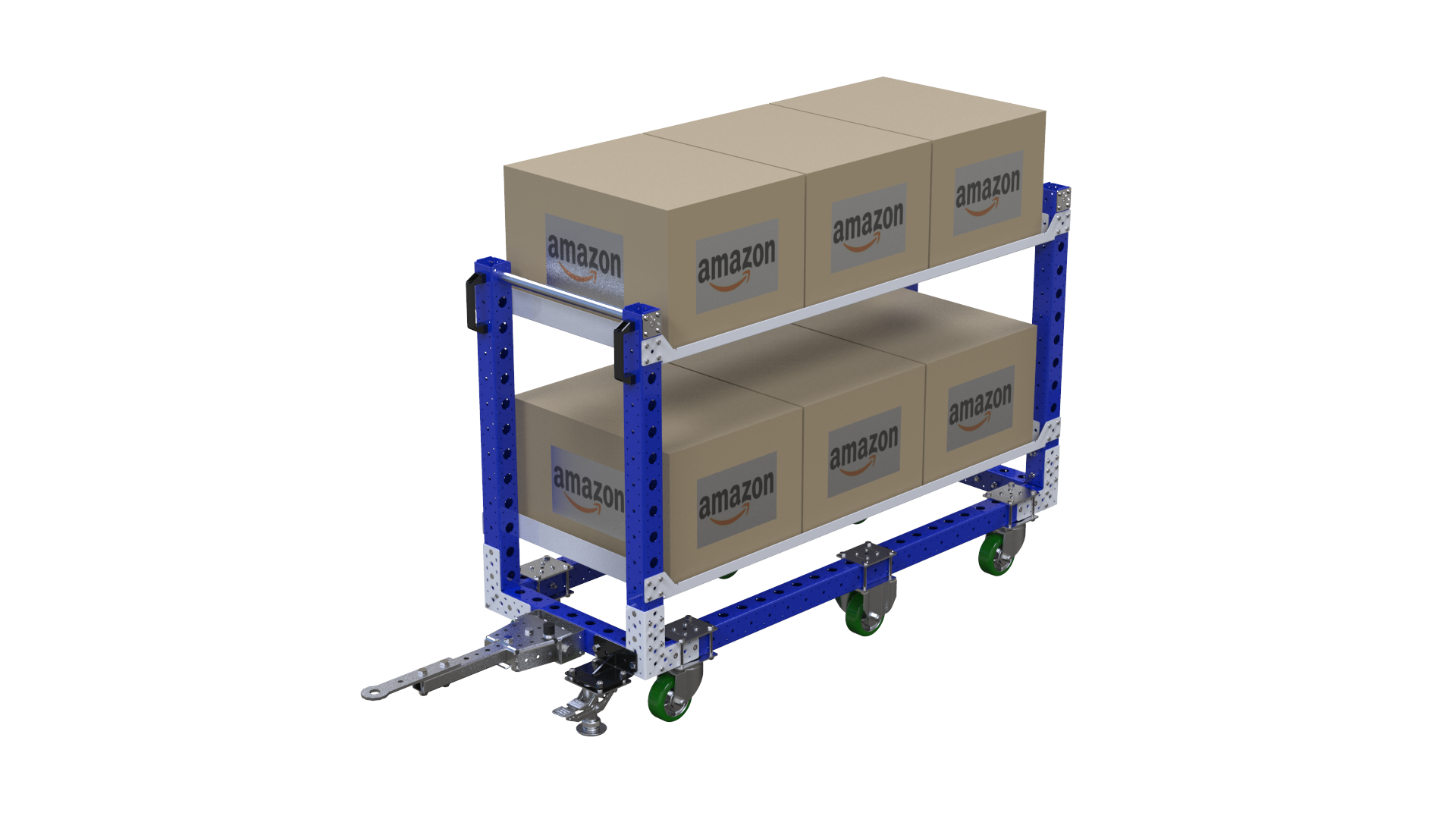 Flat Shelf Cart - 630 x 1680 mm