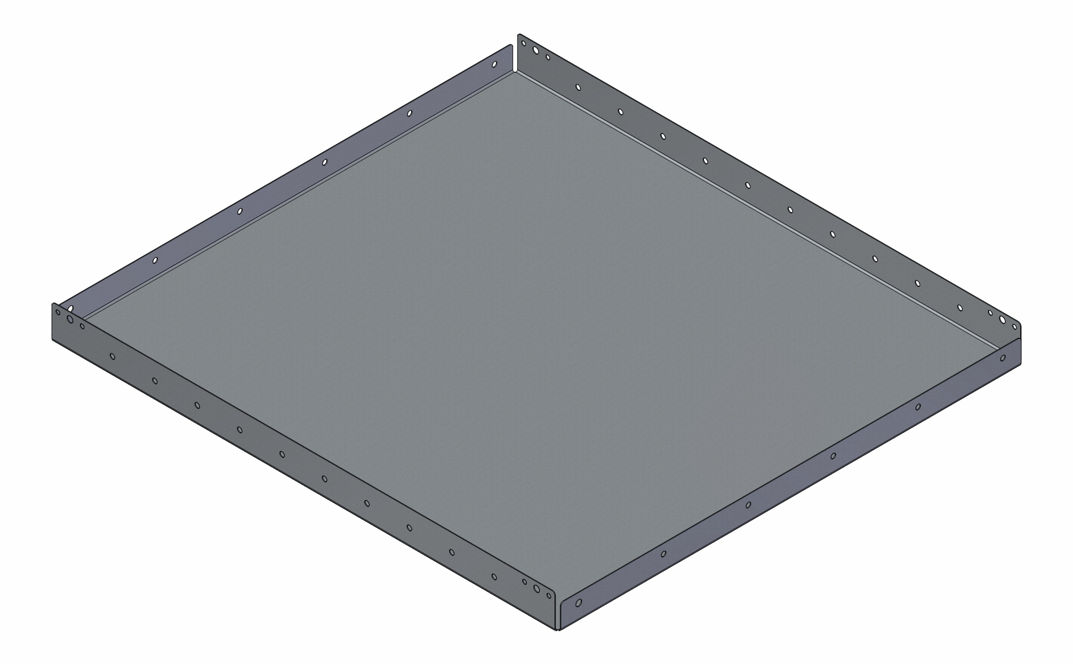 769.5 x 840 mm Flat Shelf