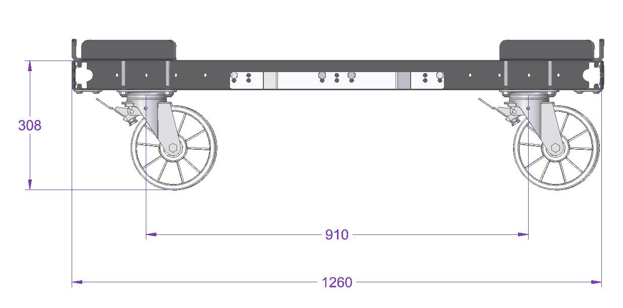EUR Pallet Trolley 1260 x 840 mm