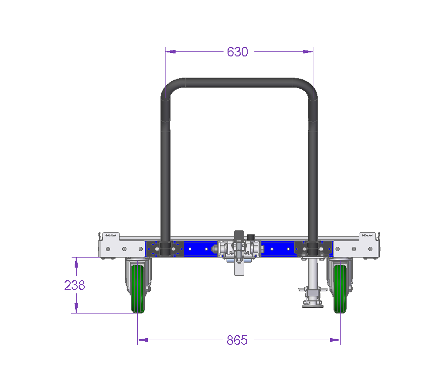 Tugger Cart - 50 x 47 inch