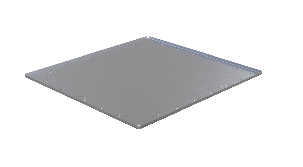 Top Plate W Edge - 1050 x 980 mm