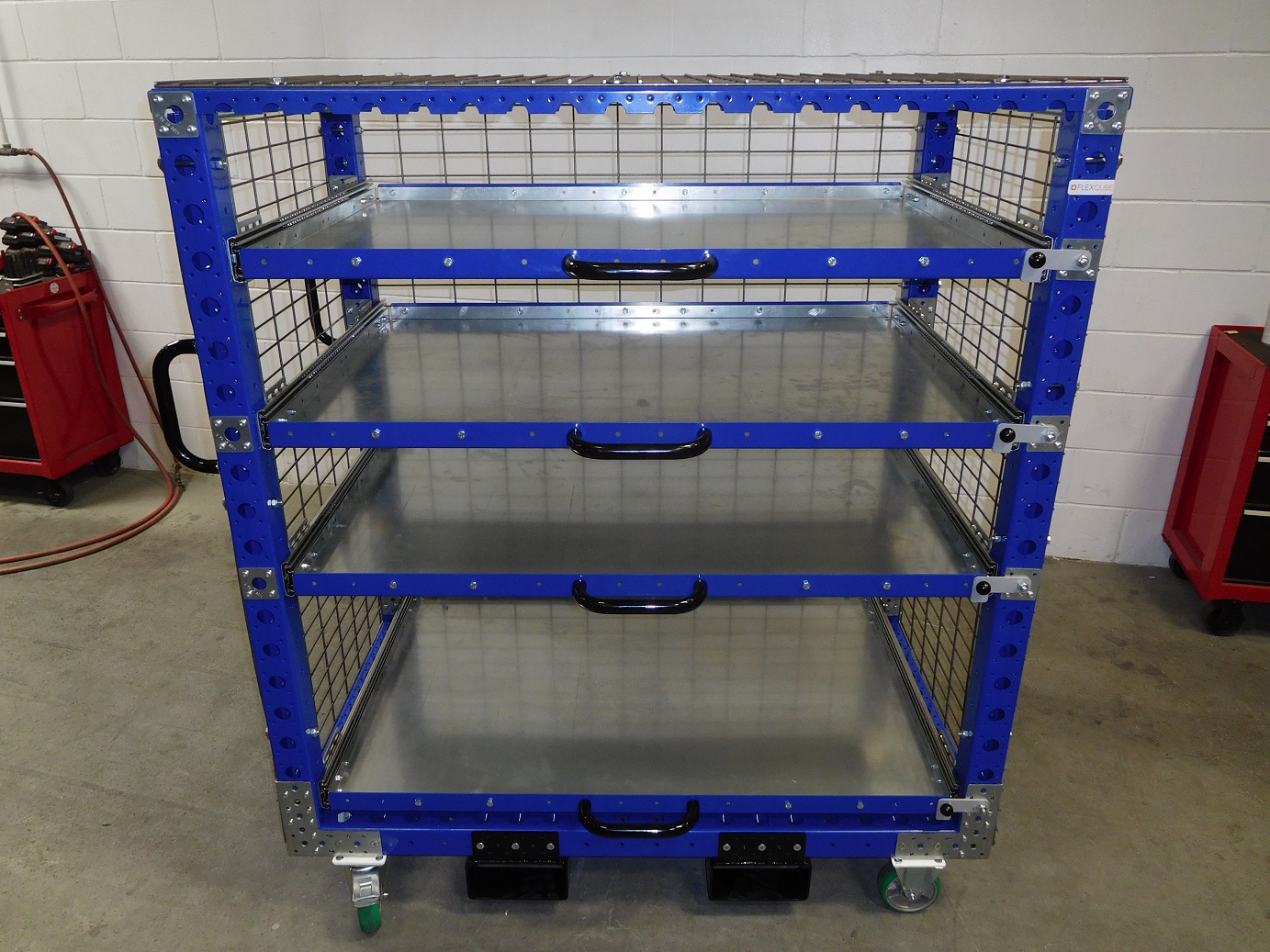 Extendable shelf cart – 1400 x 840 mm