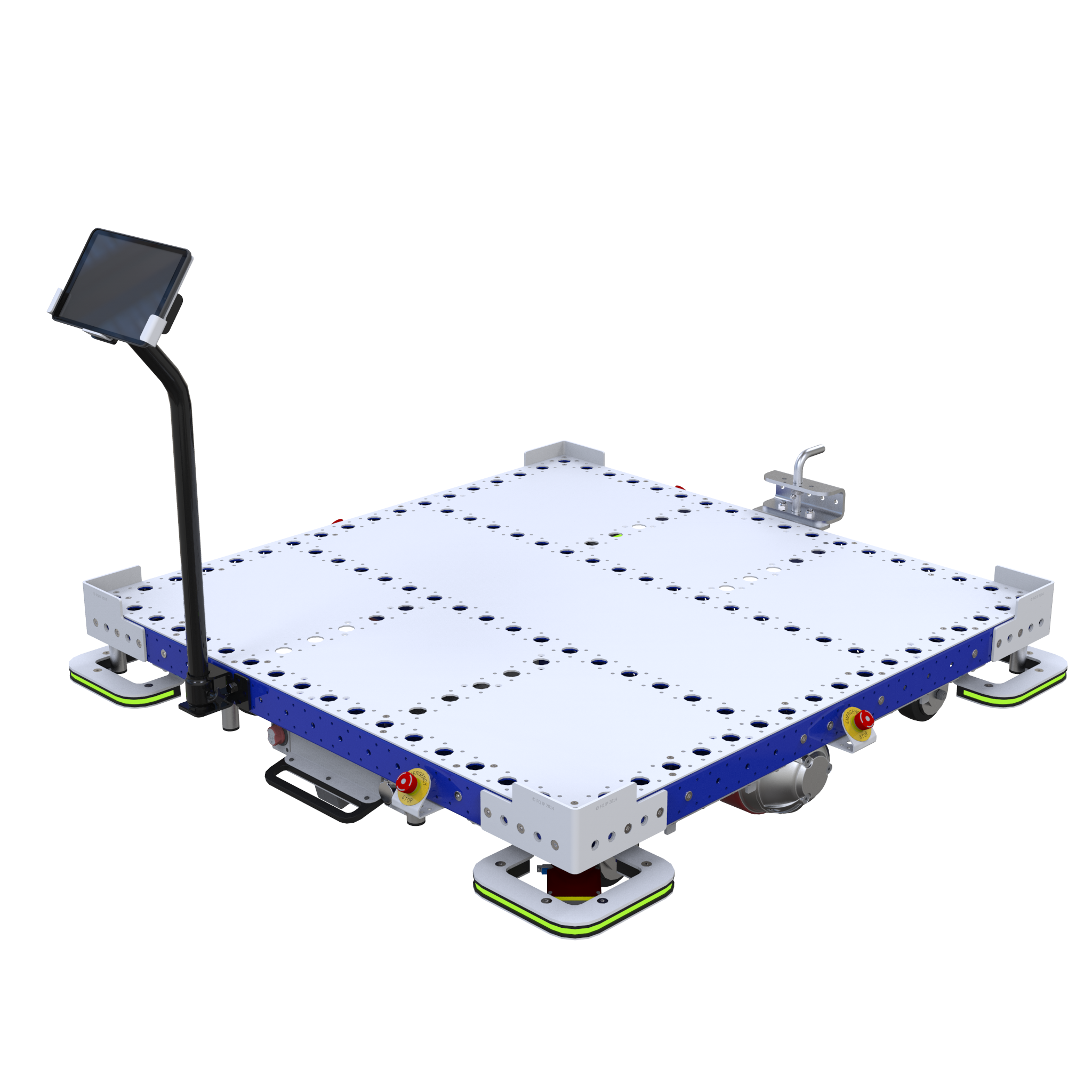 Towing Pallet eQart – 1260 x 1260 mm