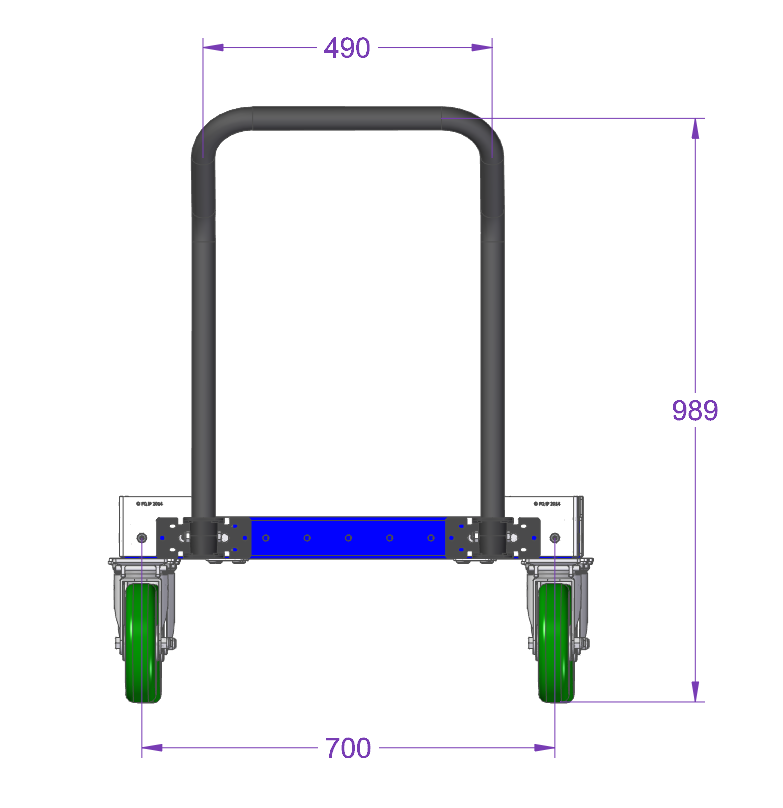 Pallet cart – 30 x 33 inches