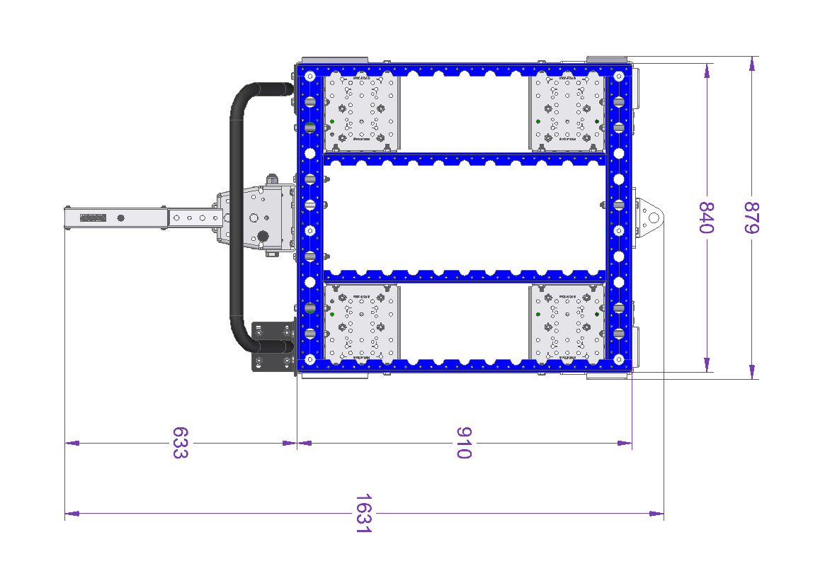 Tugger Cart - 840 x 910 mm