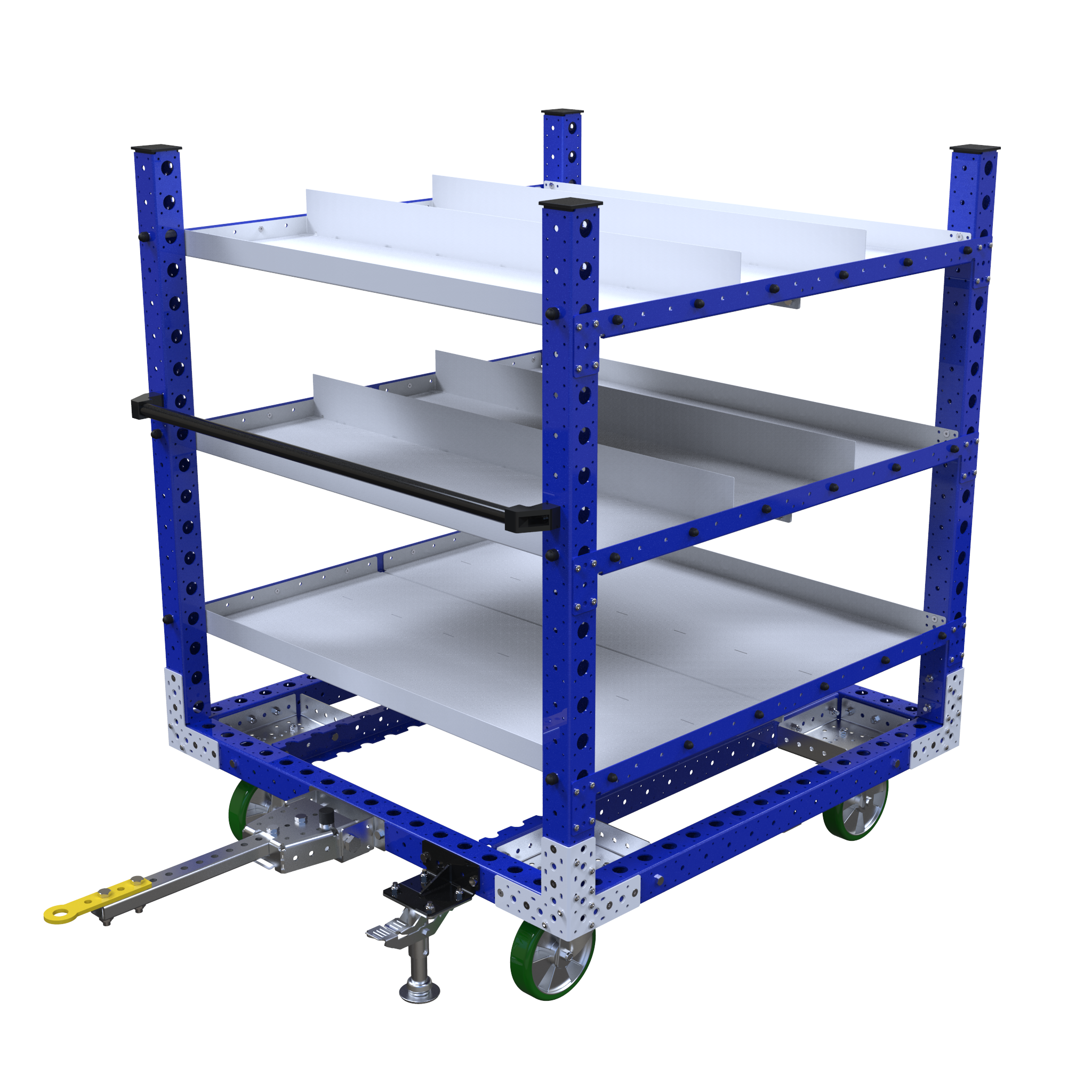 Carro con estante plano - 1260 x 1260 mm