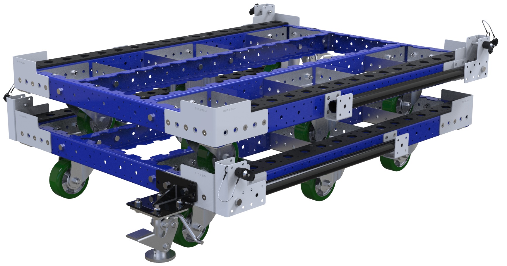 Modular & industrial material handling kit cart by FlexQube