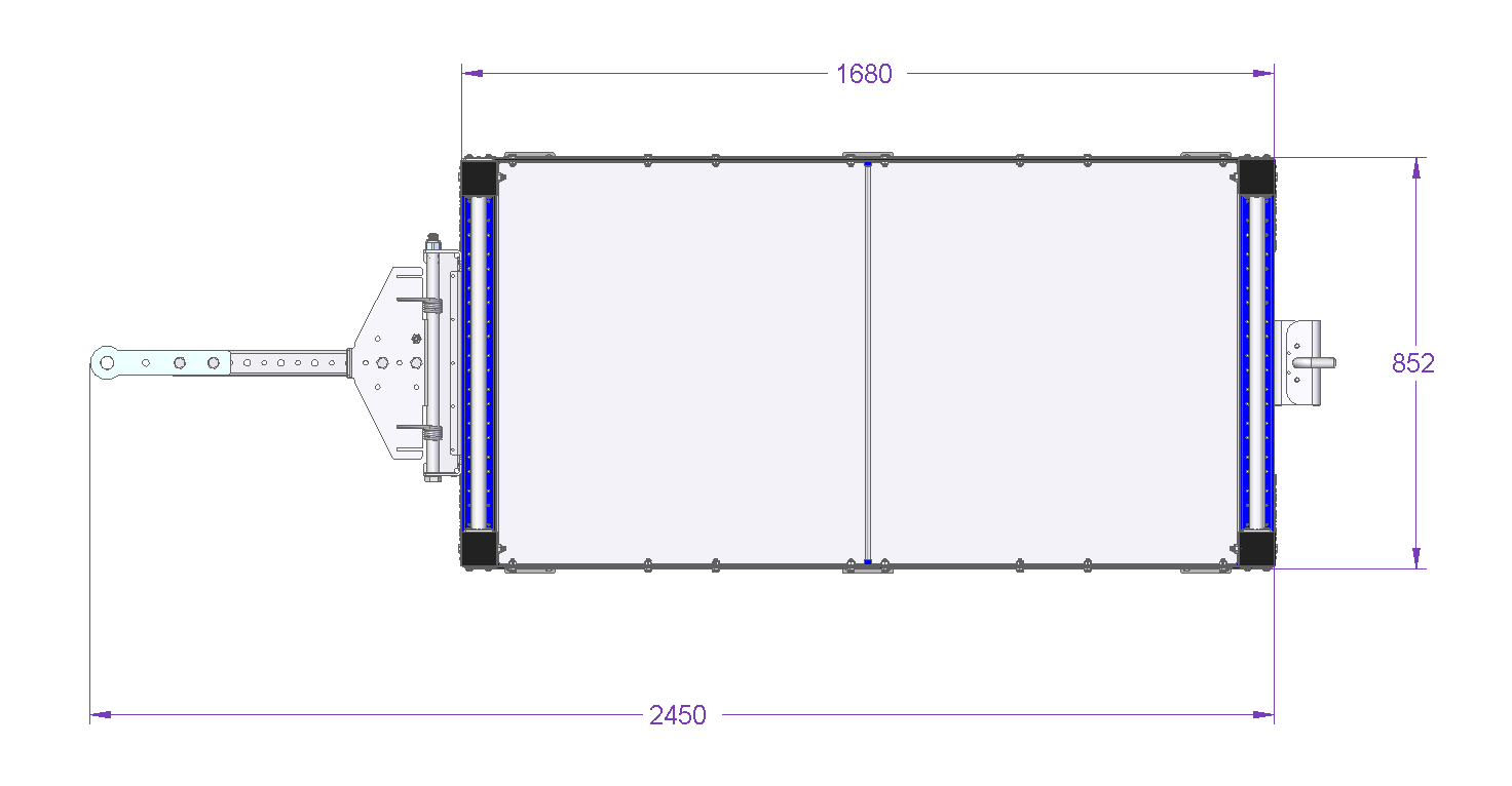 Shelf Cart - 63 x 33 inch