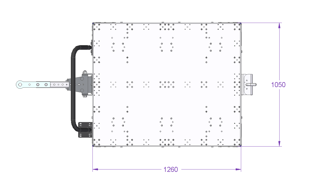 Tugger Cart - 1260 x 1050 mm
