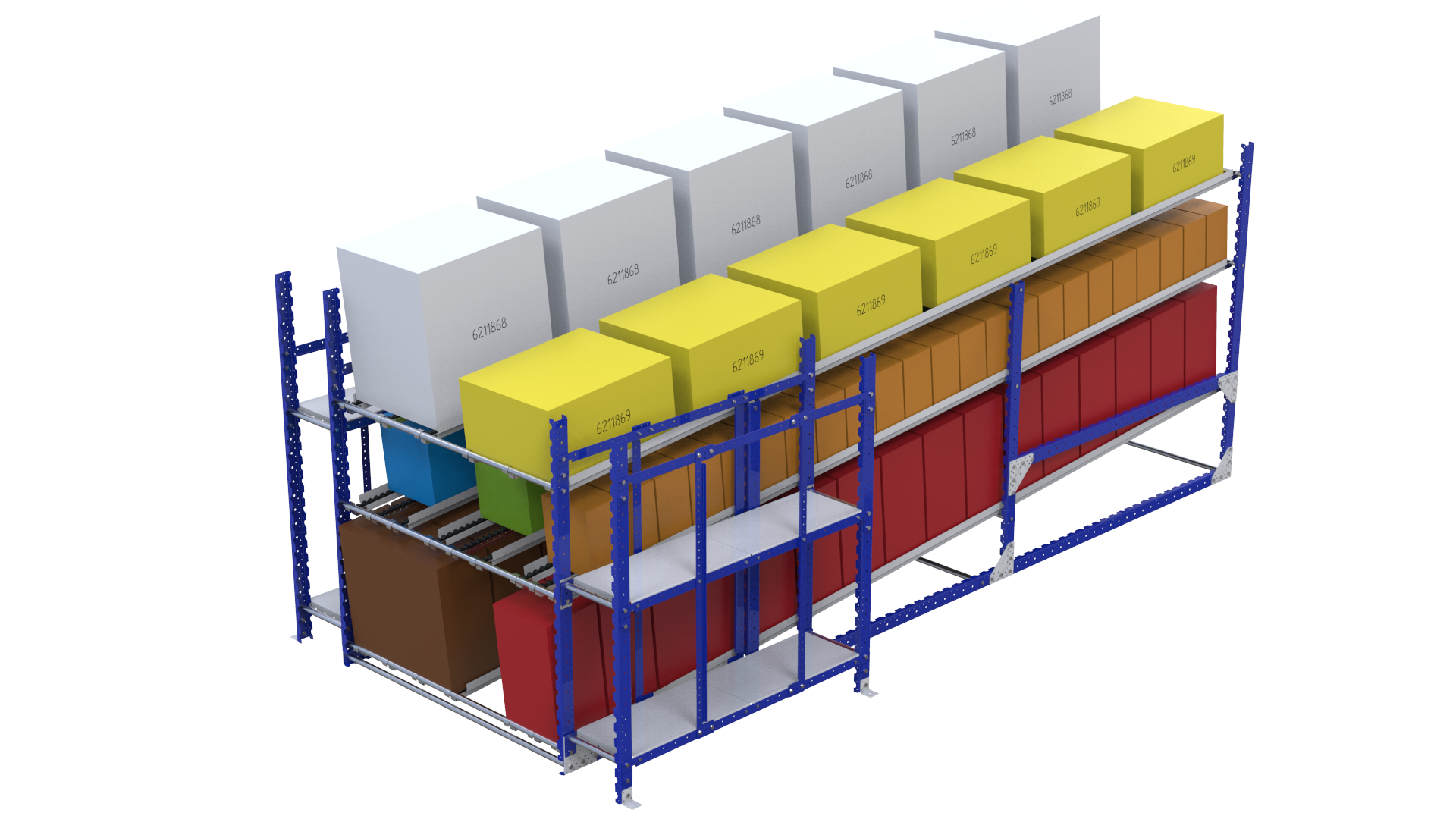 Flow Rack - 1890 x 4900 mm