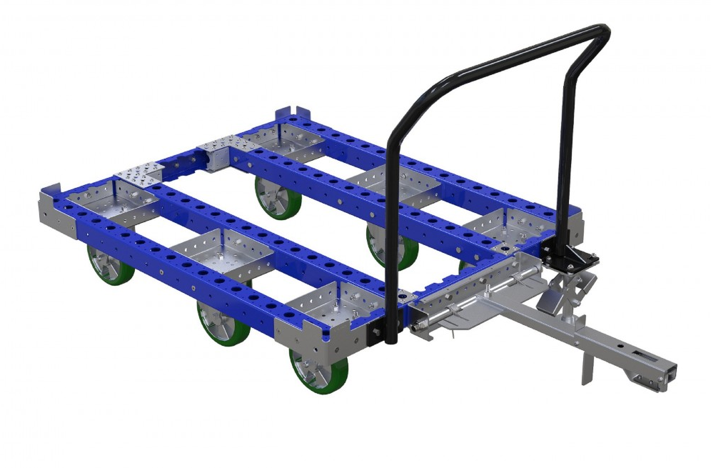 FlexQube Material Handling tugger cart
