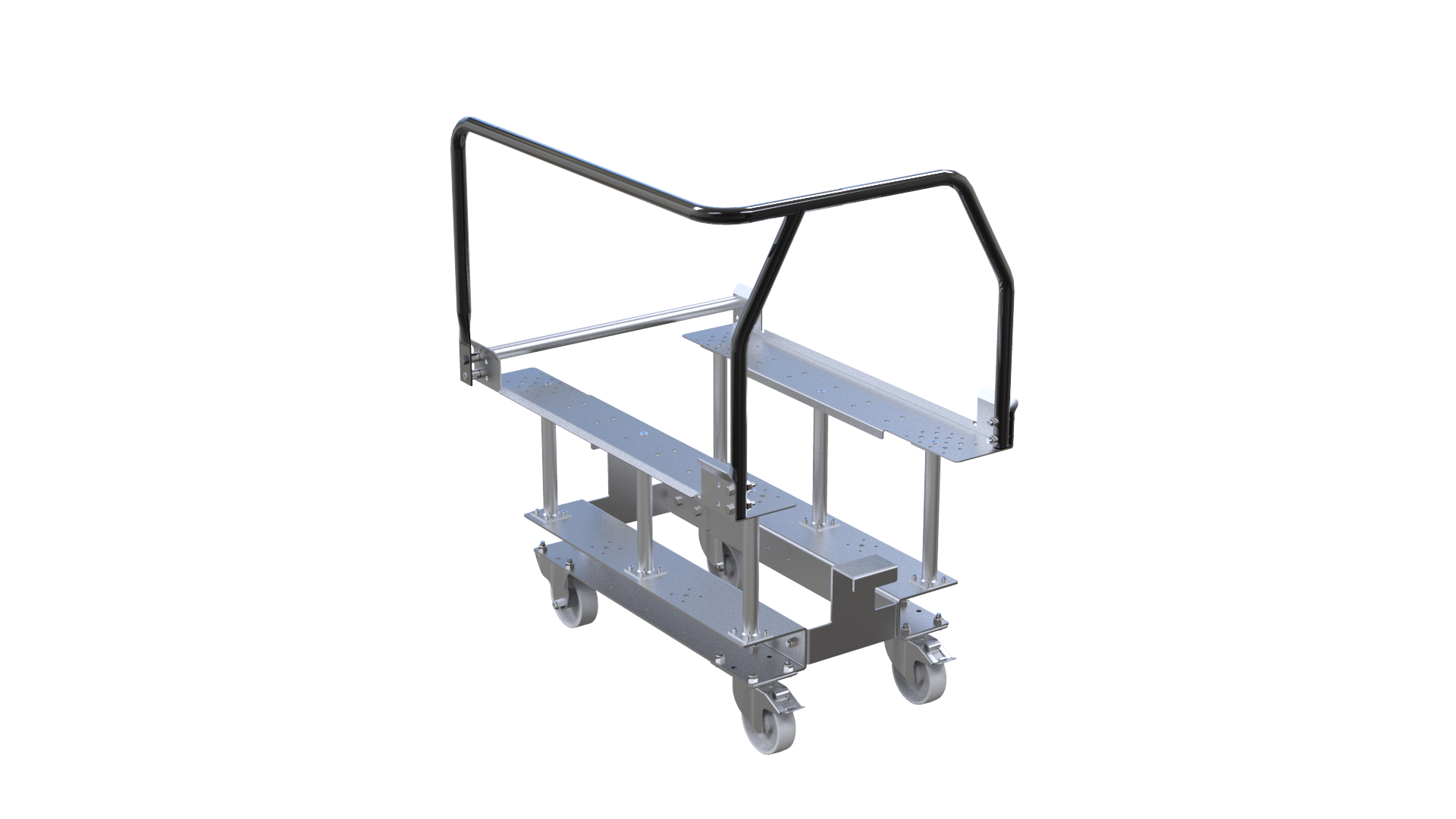 Half Pallet E-frame cart