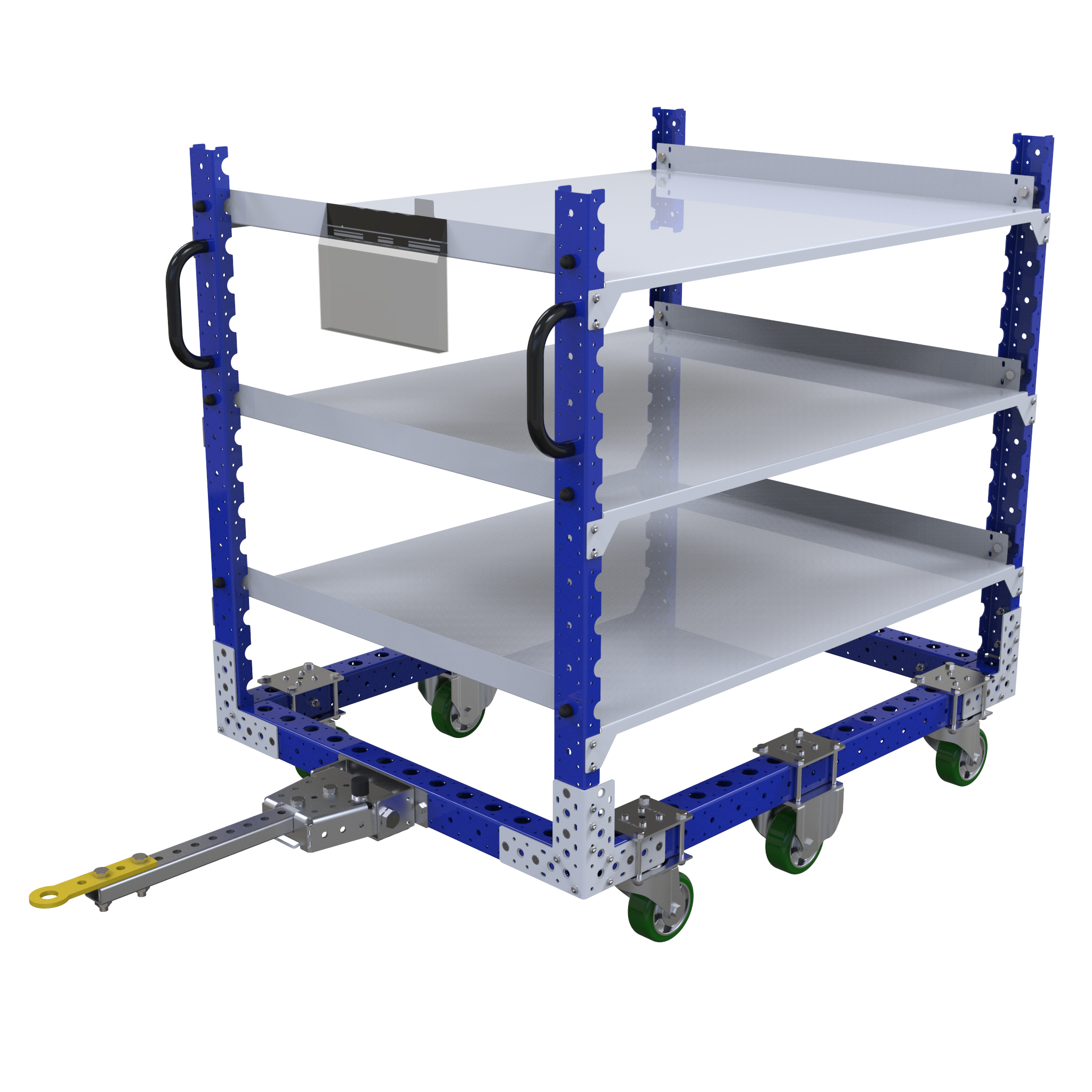 Carro remolcador de estante plano - 1260 x 980 mm