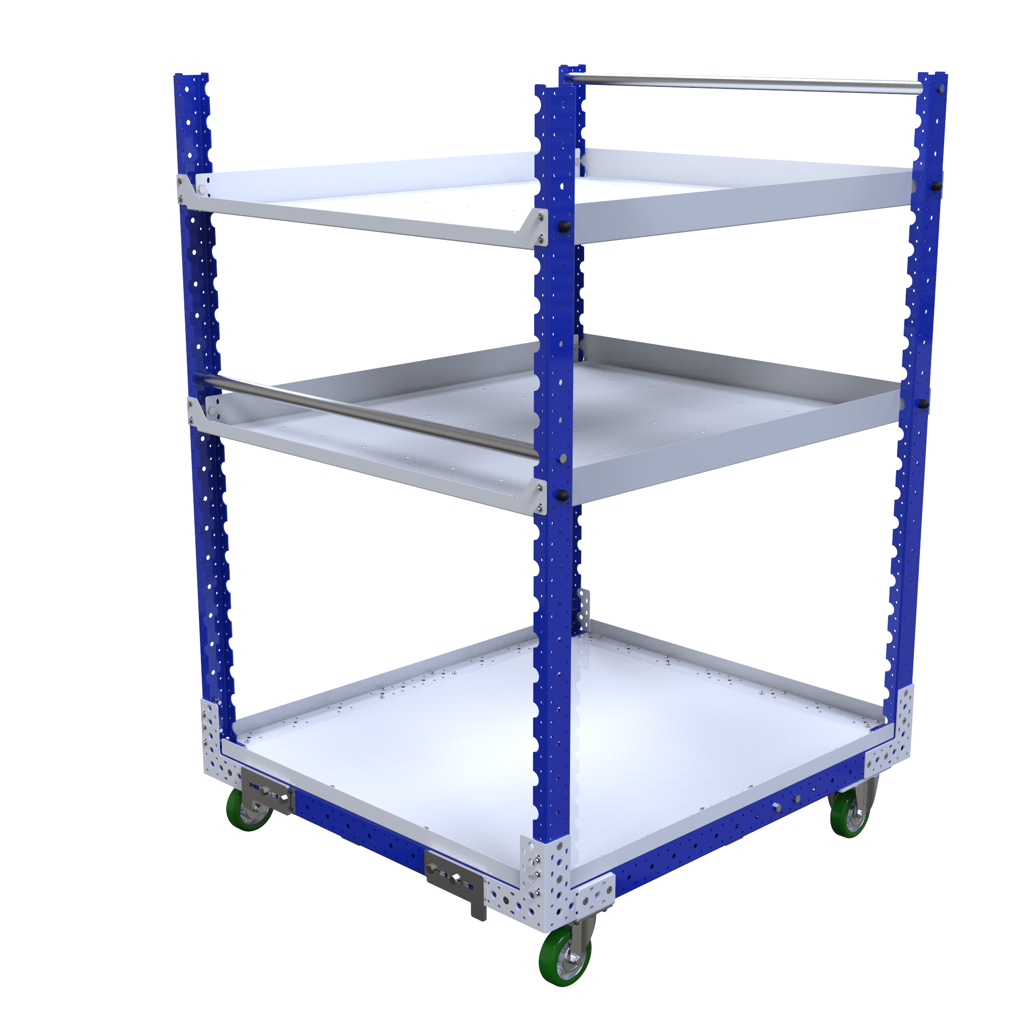 Carro con estante plano - 1260 x 1120 mm