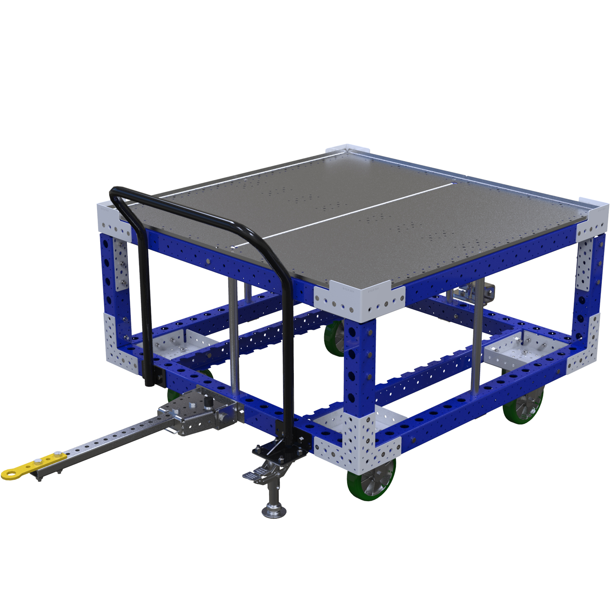 Pallet Tugger Cart - 1260 x 1260 mm