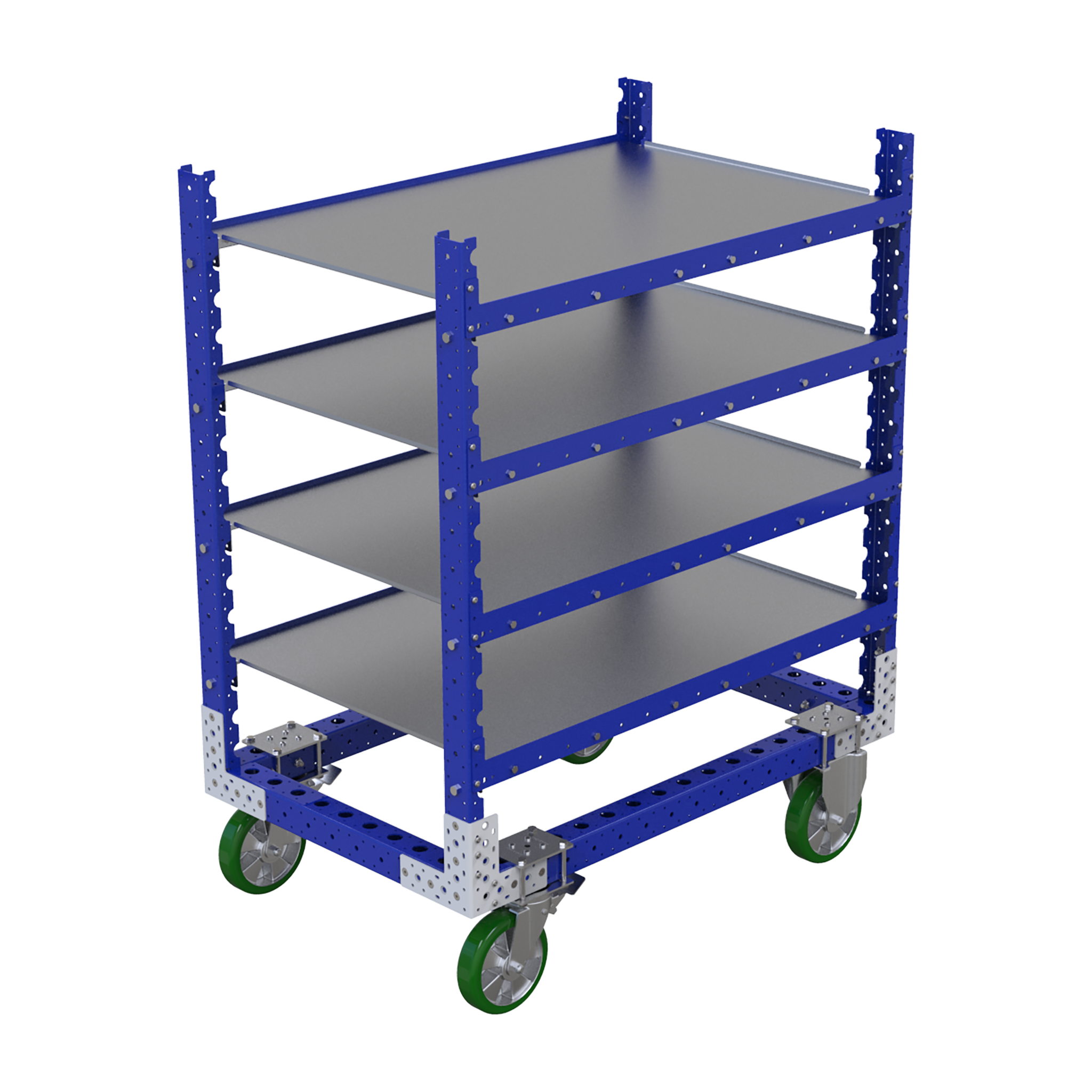 Carro de estantería plana - 770 x 1190 mm
