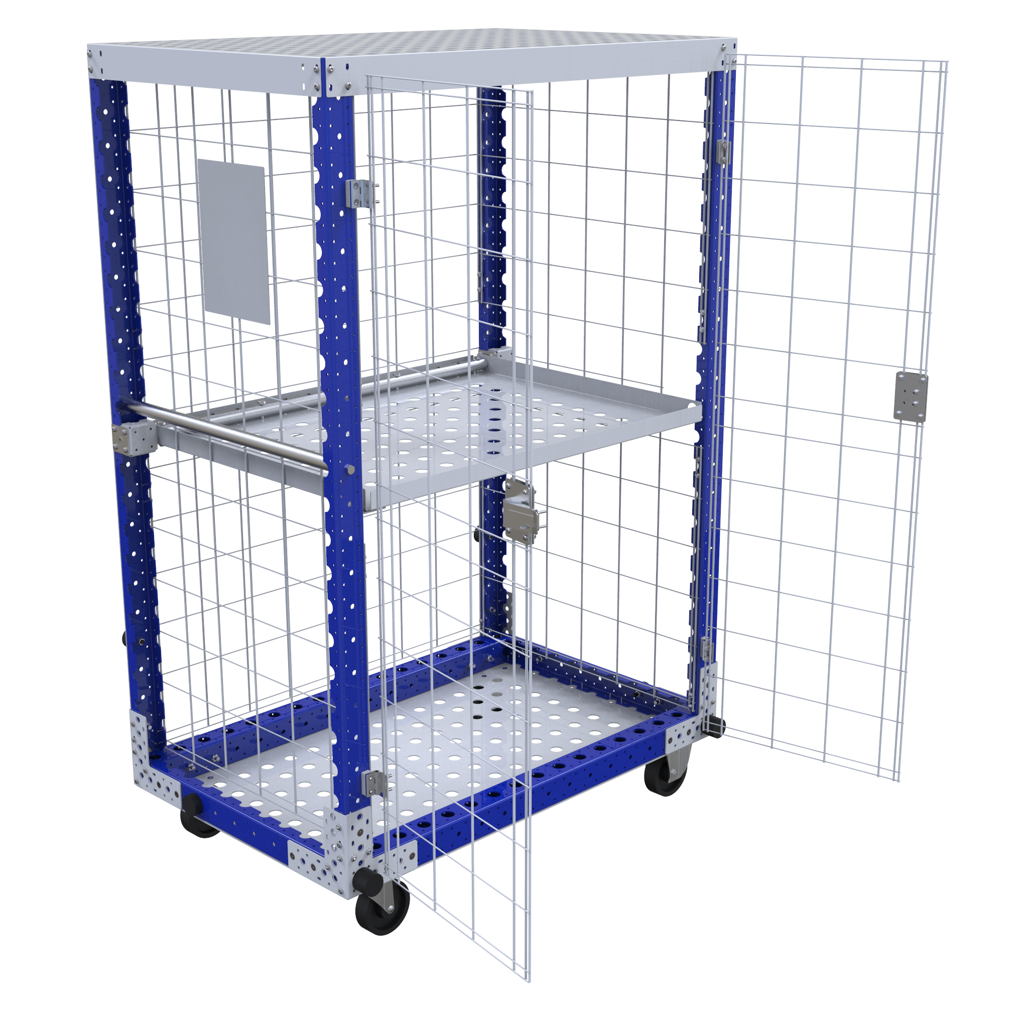 Flip Up Shelf Cart – 1190 x 770 mm