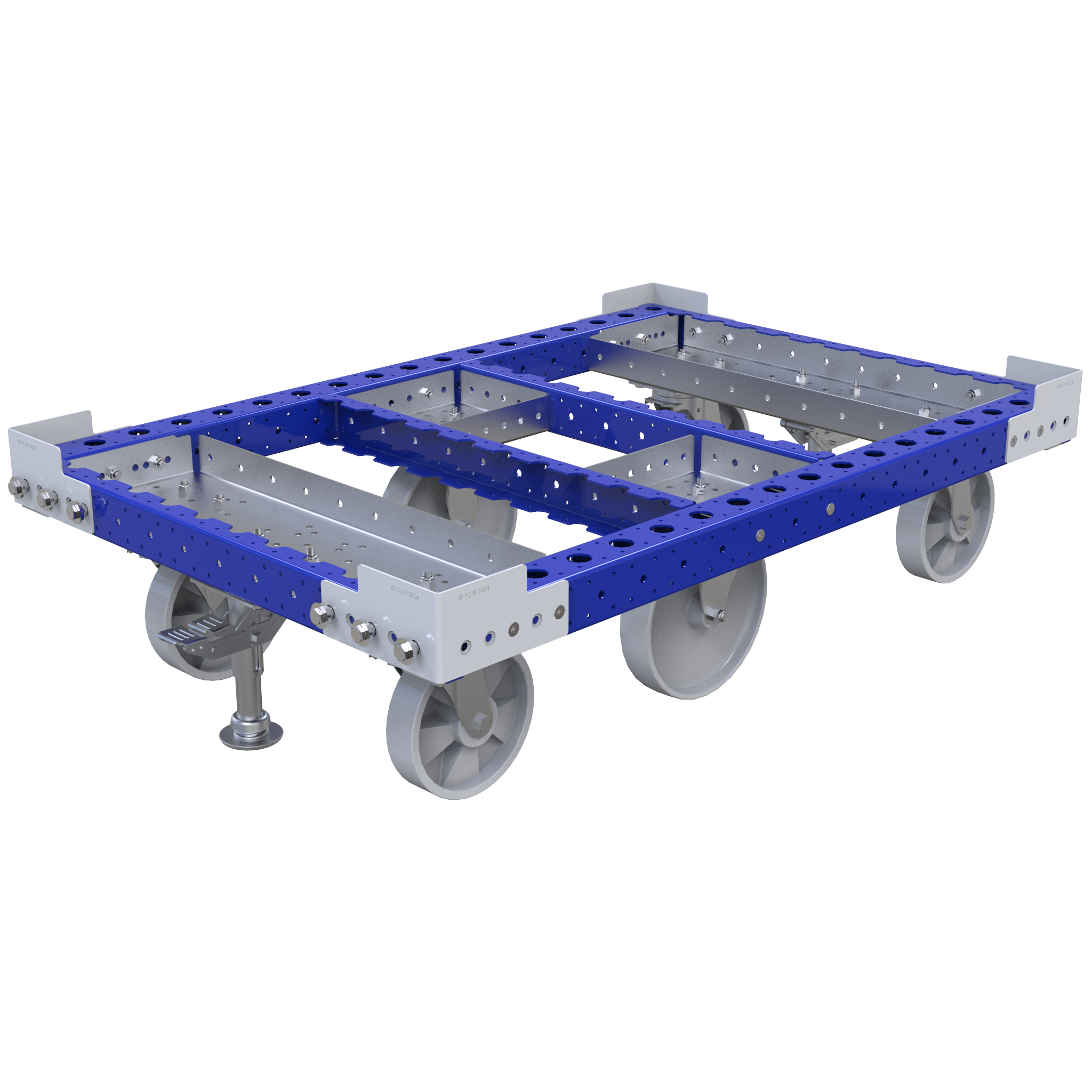 1260 x 840 mm trolley