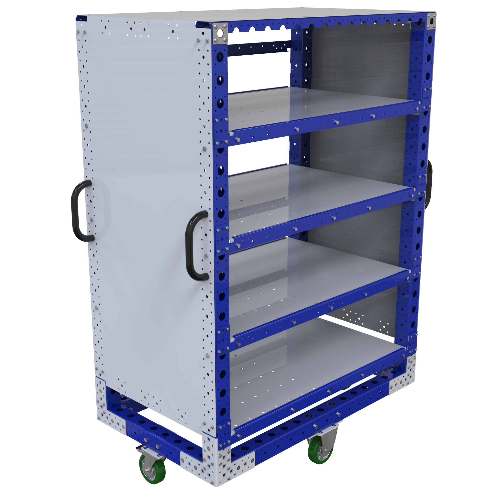 Carro con estantes para herramientas - 700 x 1190 mm
