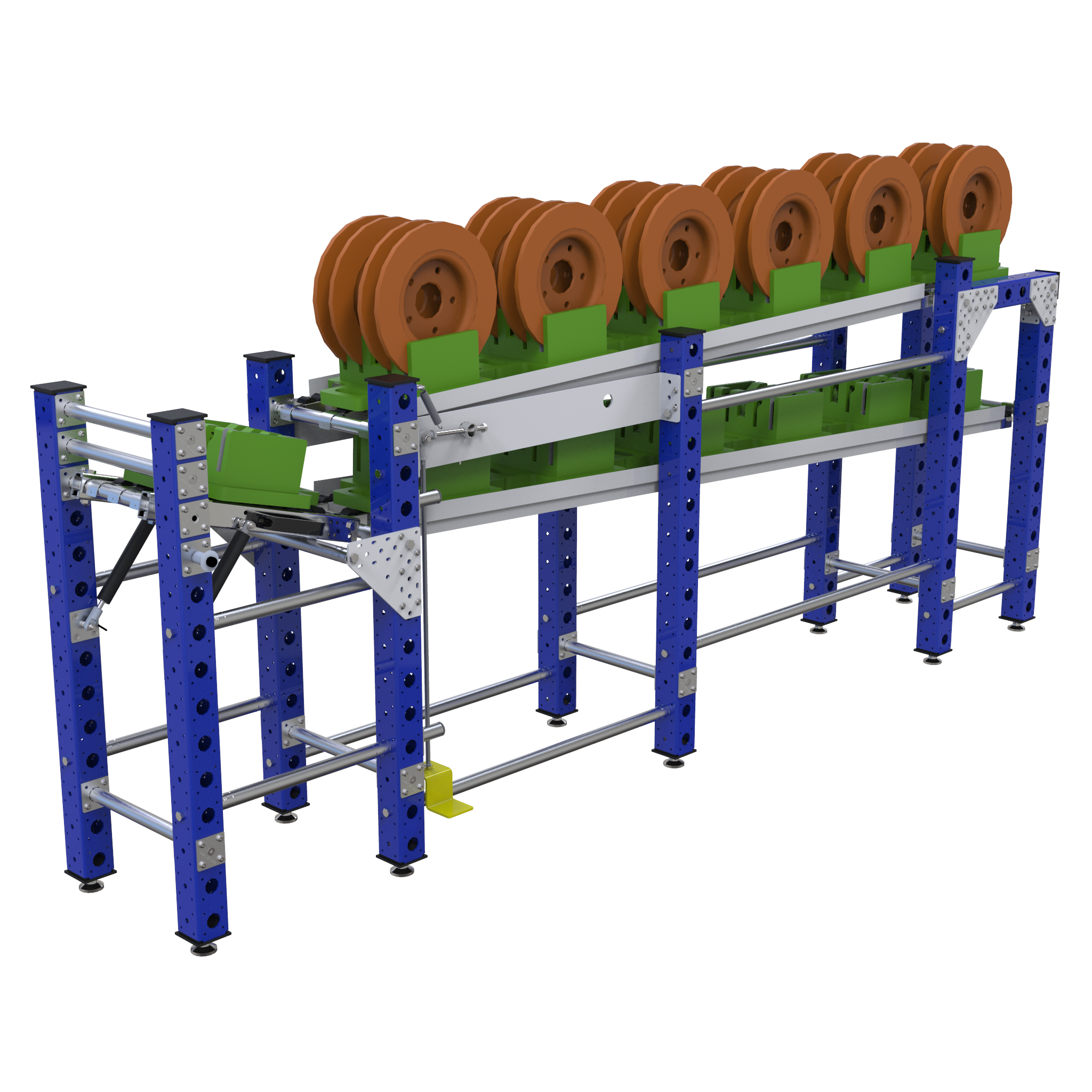 Rack de flujo - 560 x 2880 mm