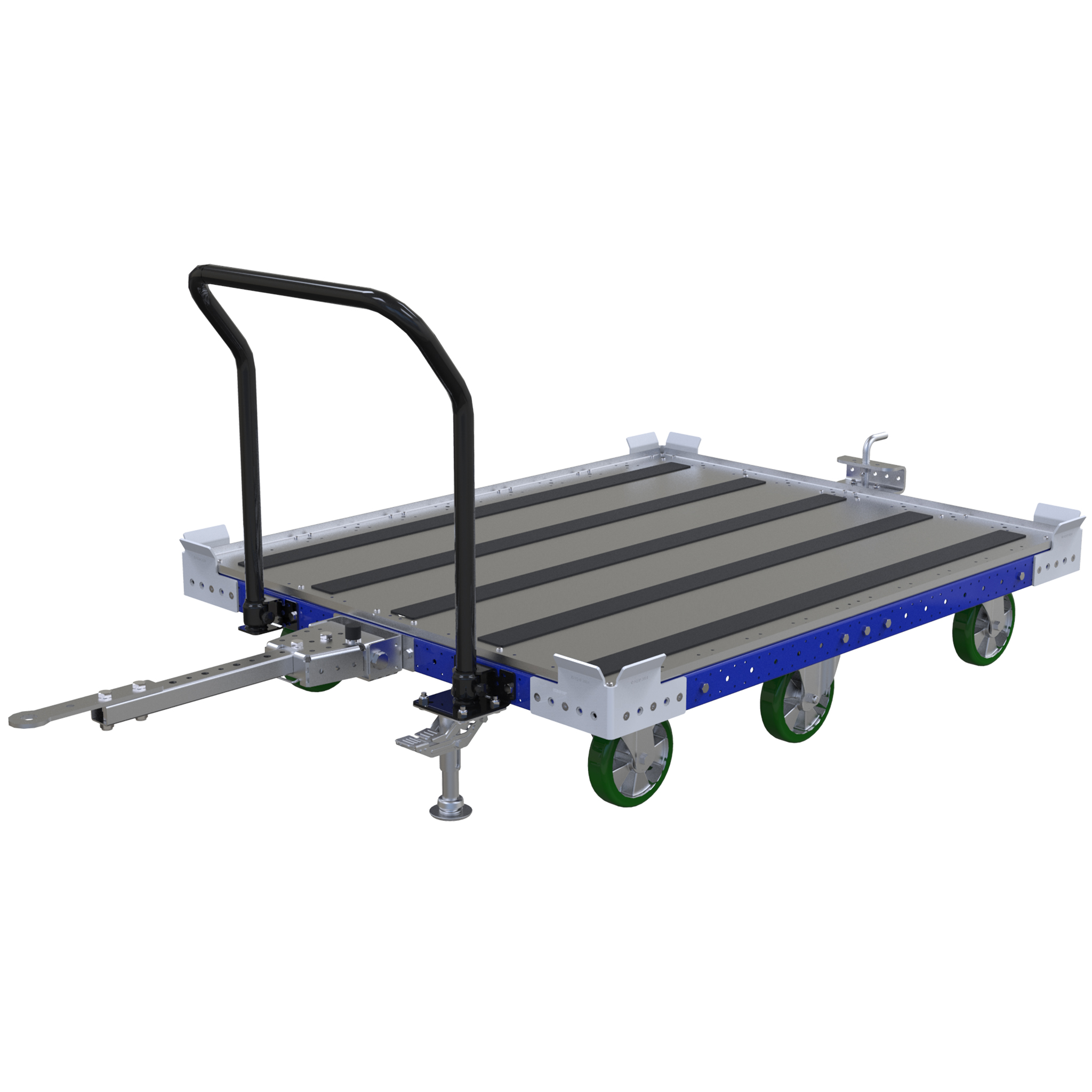 Flat Deck Tugger Cart - 1260 x 1540 mm 