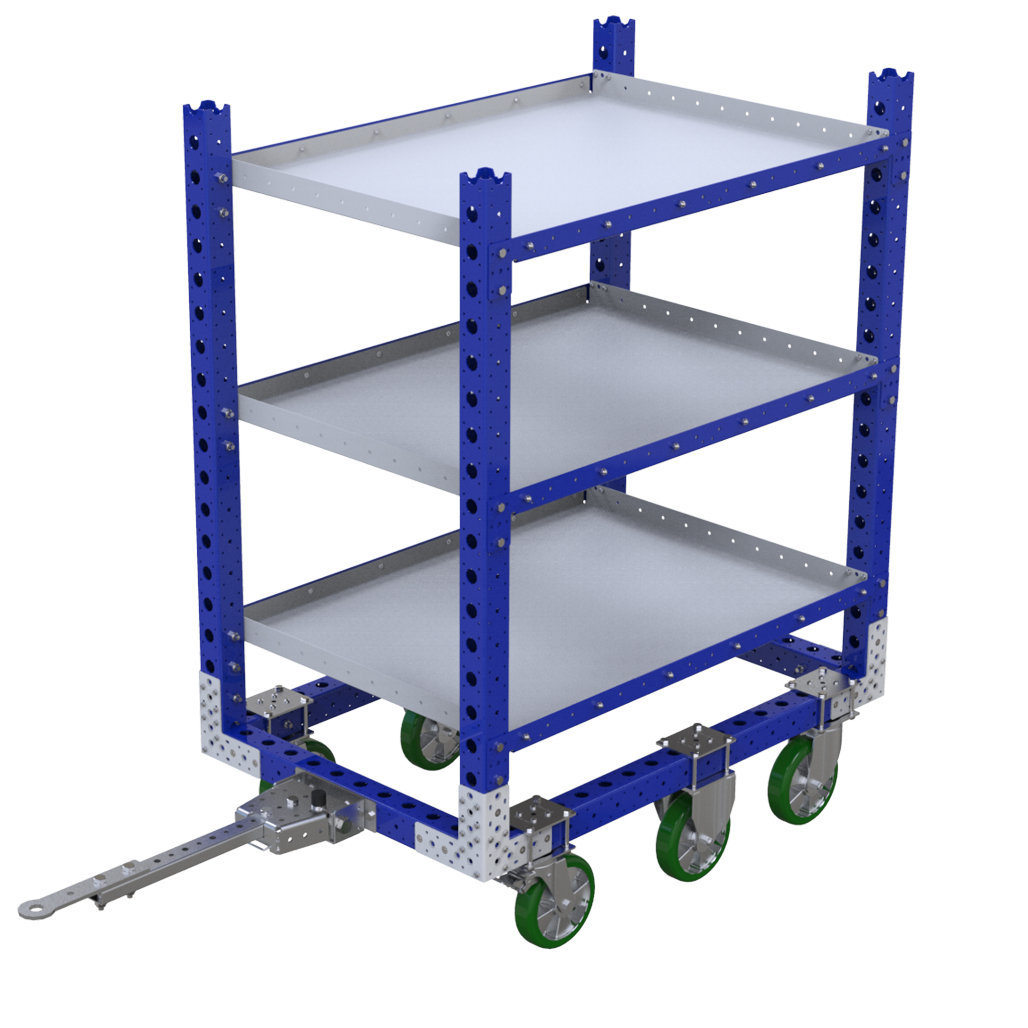 Carro de remolque de estante - 840 x 1260 mm