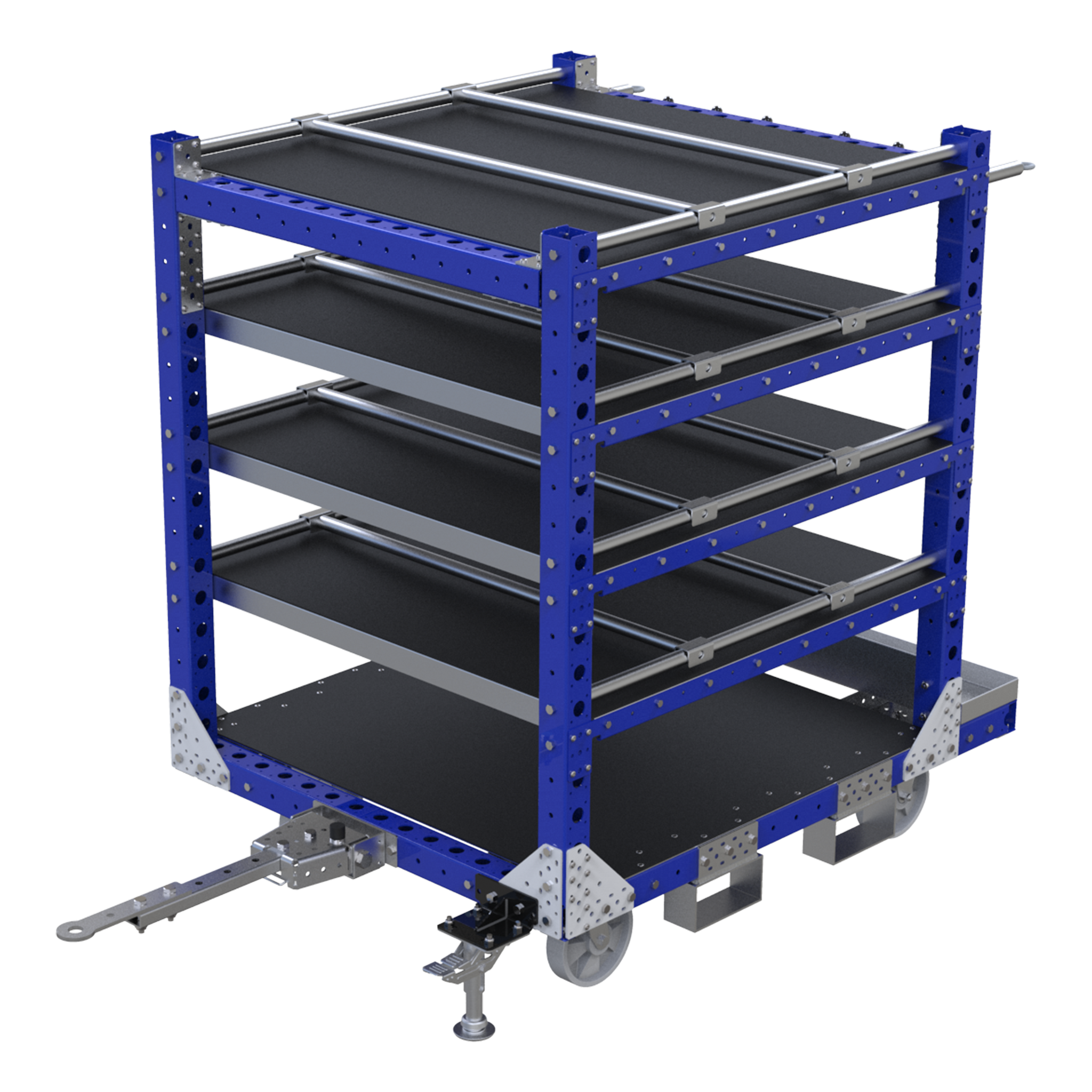 Carro con estante plano- 1400 x 1120 mm