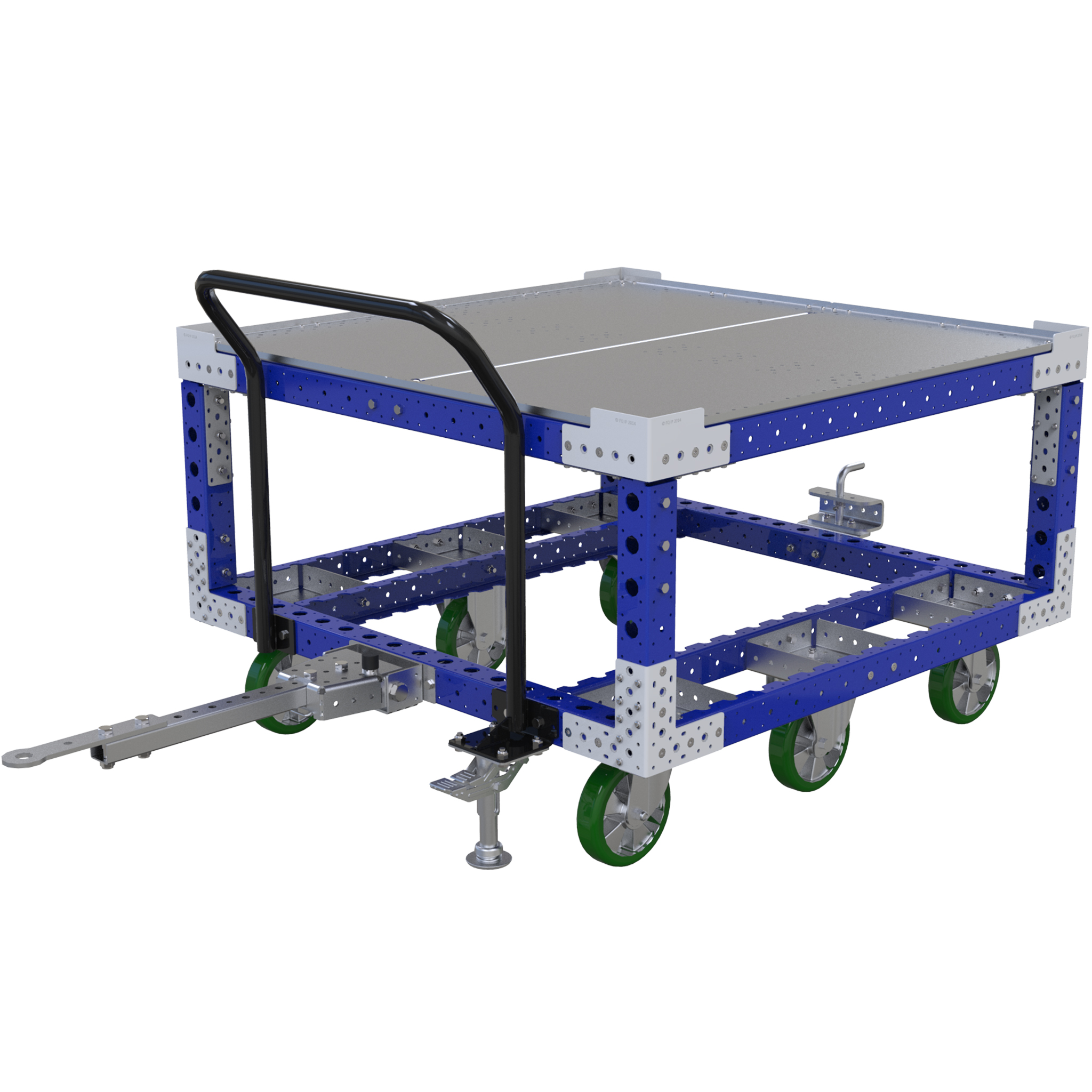 Two level Tugger Cart - 50x50 inch