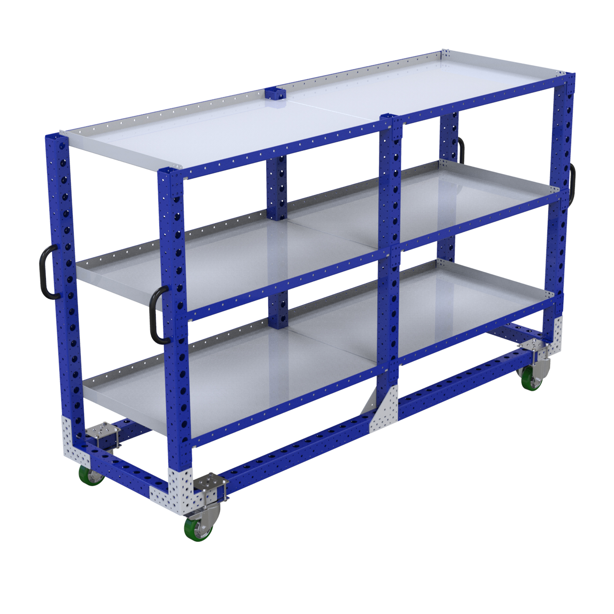 Carro de estante plano - 770 x 2450 mm