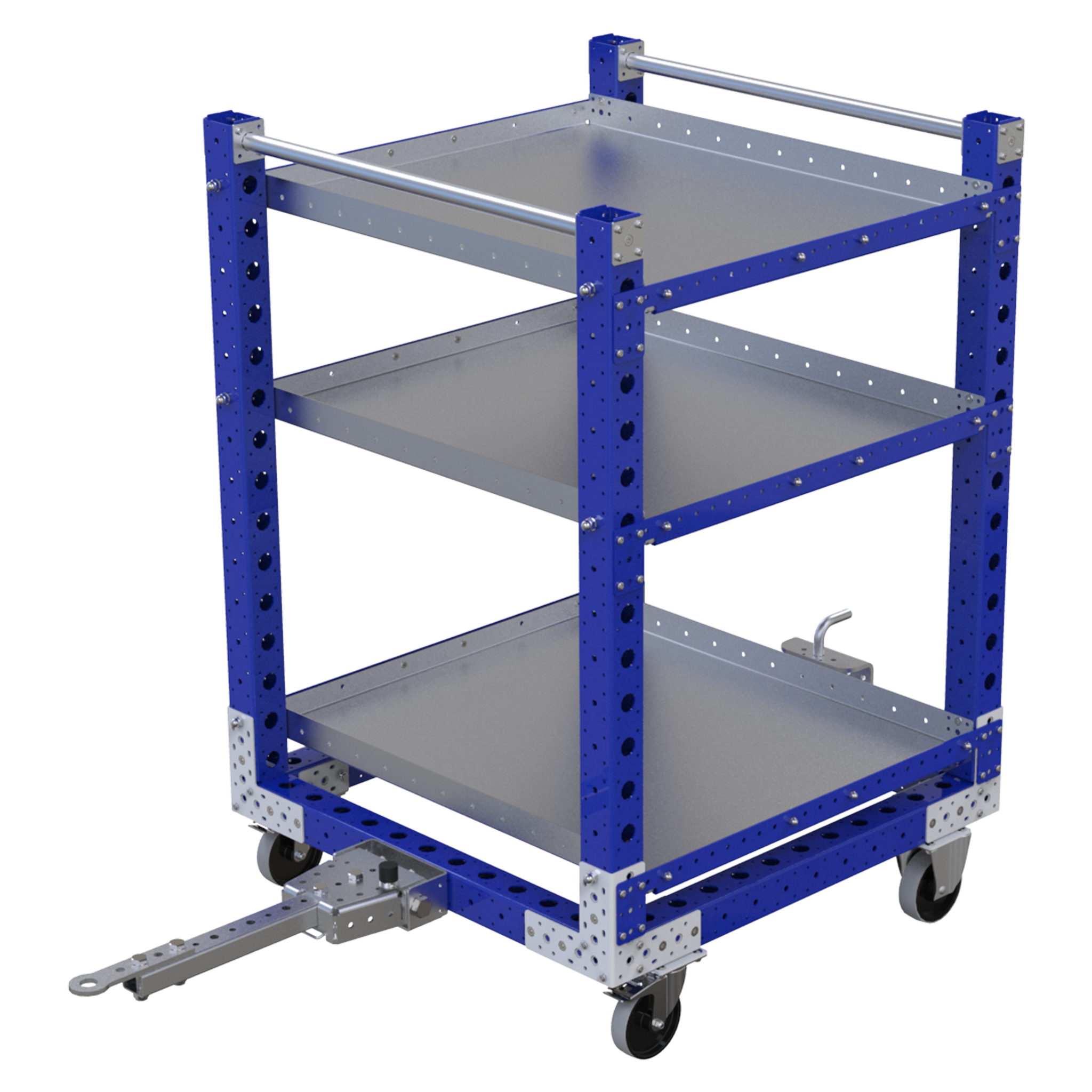 Carro con estante plano - 910 x 910 mm