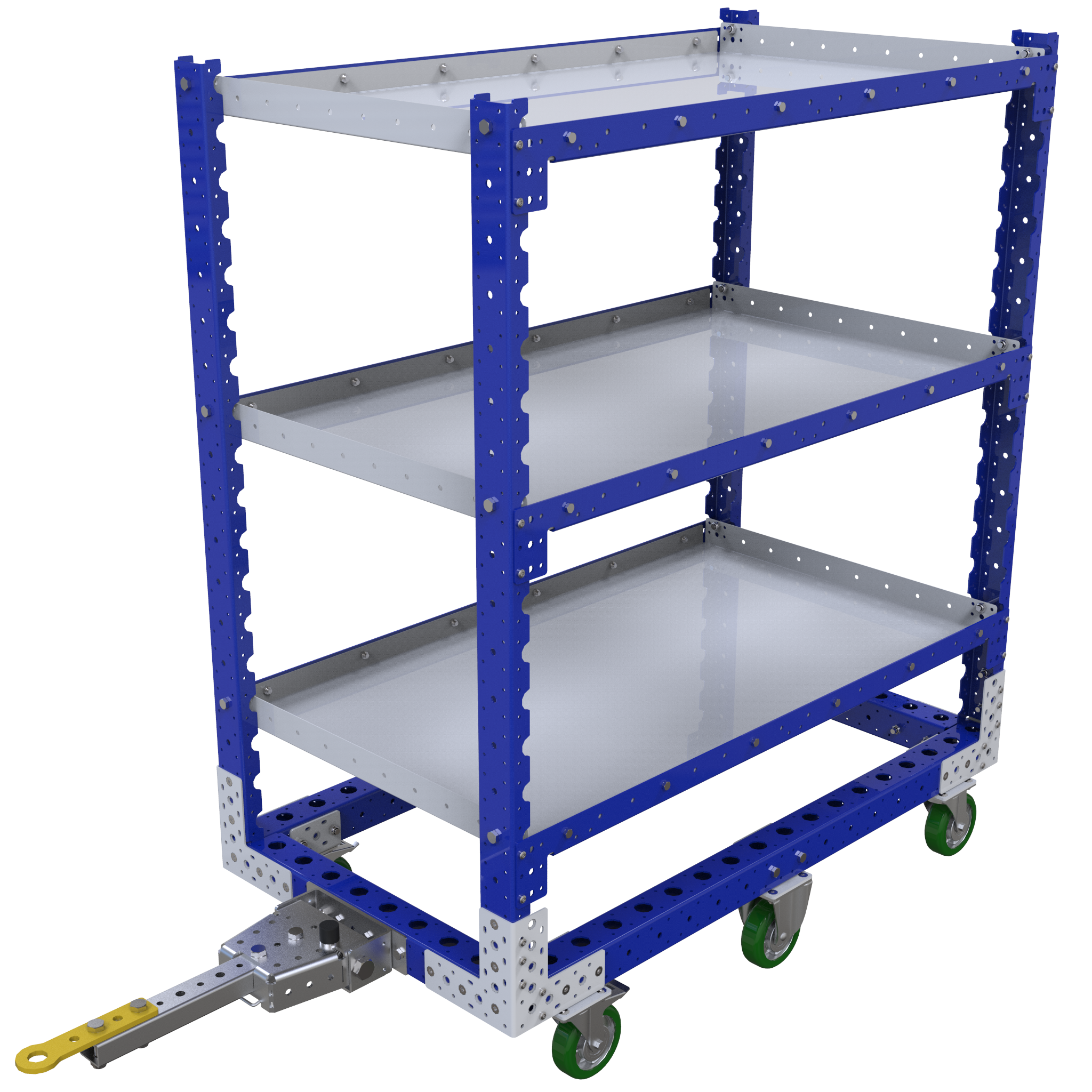 Carro con estante plano - 700 x 1260 mm