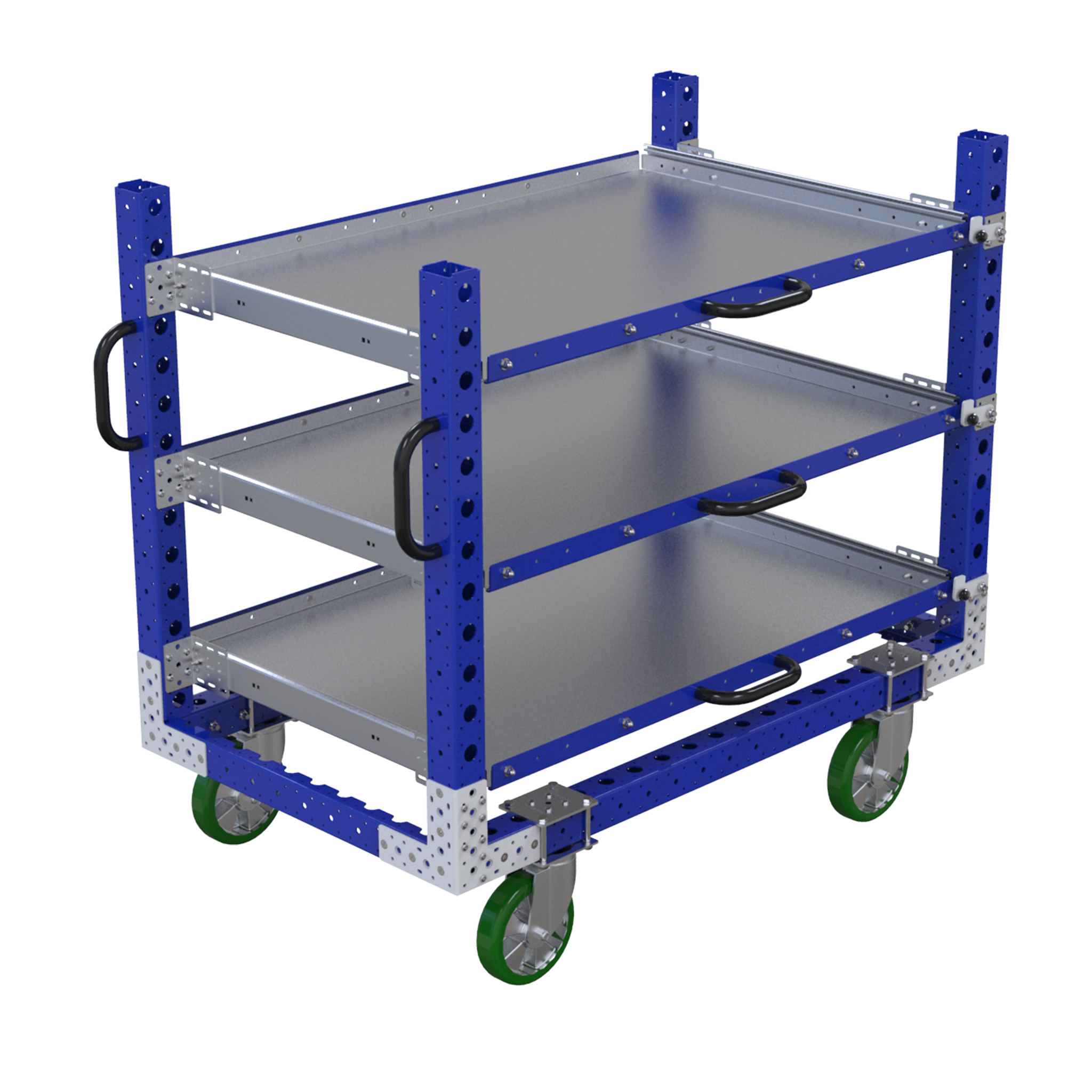 Carro de estante extensible - 840 x 1400 mm