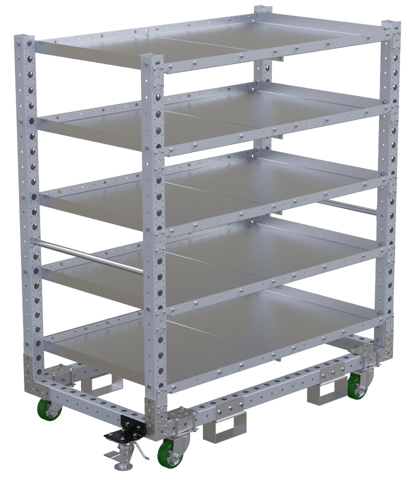 Flat Shelf Cart - 1610 x 910 mm
