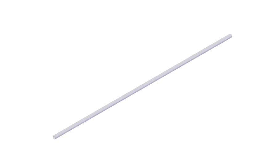 Plastic Protection Tube for M10 Rod – 830 mm