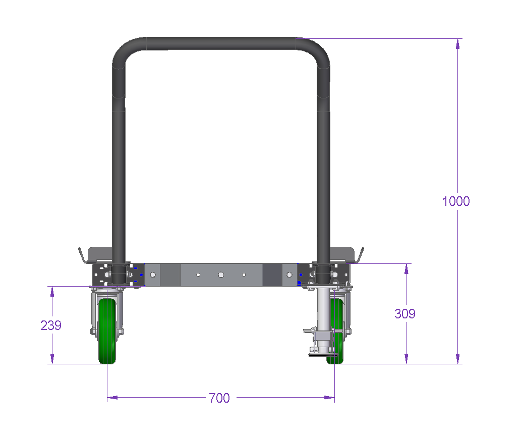 Pallet Cart - 770 x 840 mm