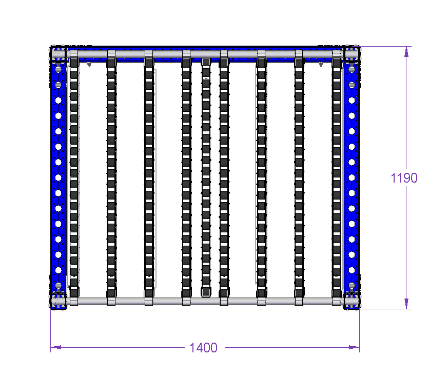 Flow Rack – 1400 x 1190 mm